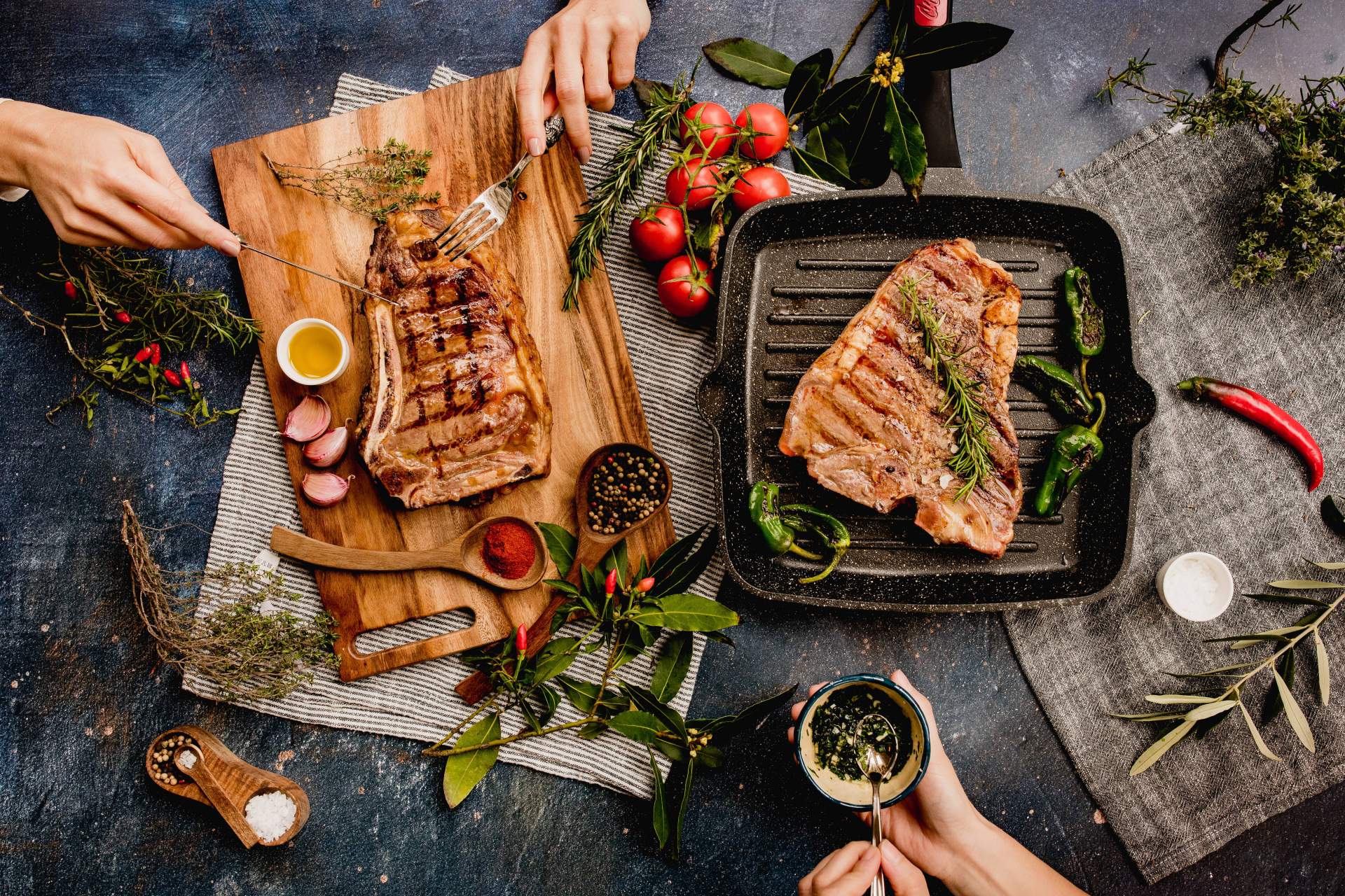 La compañía Sibbarita promueve el placer de quedarse en casa con sus servicios de entrega a domicilio de carne, pescado y marisco de calidad