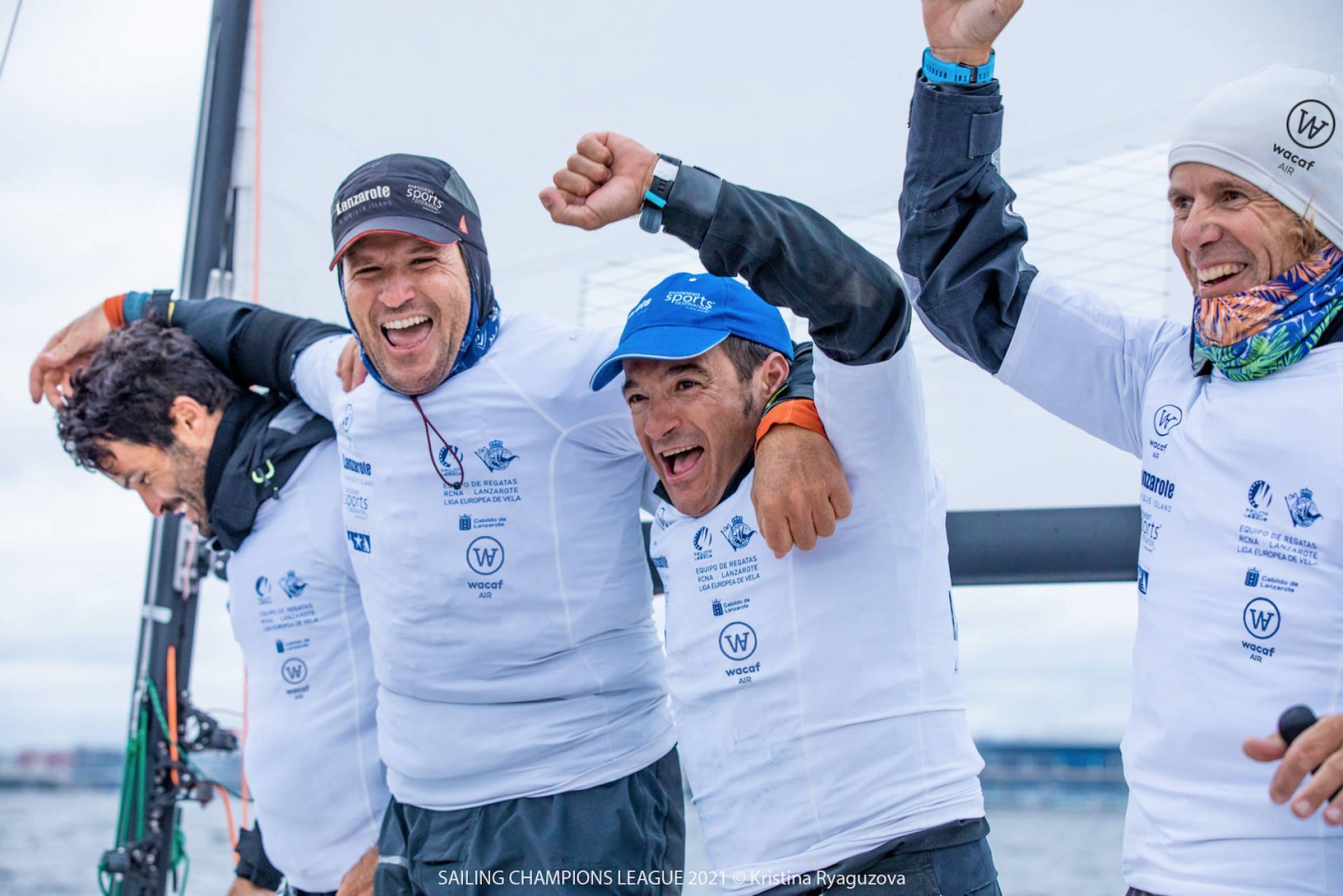 Lanzarote - Wacaf Air se alzan como vencedores de la Liga Europea de Vela en San Petersburgo