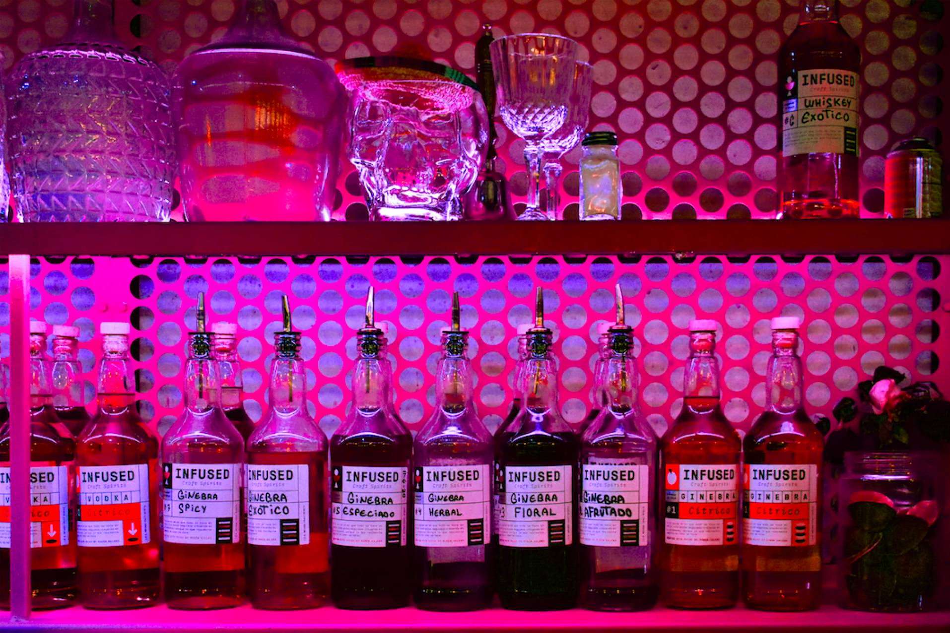 La coctelería Enbabia Infused es el espacio de referencia y moda en Madrid de Party Area