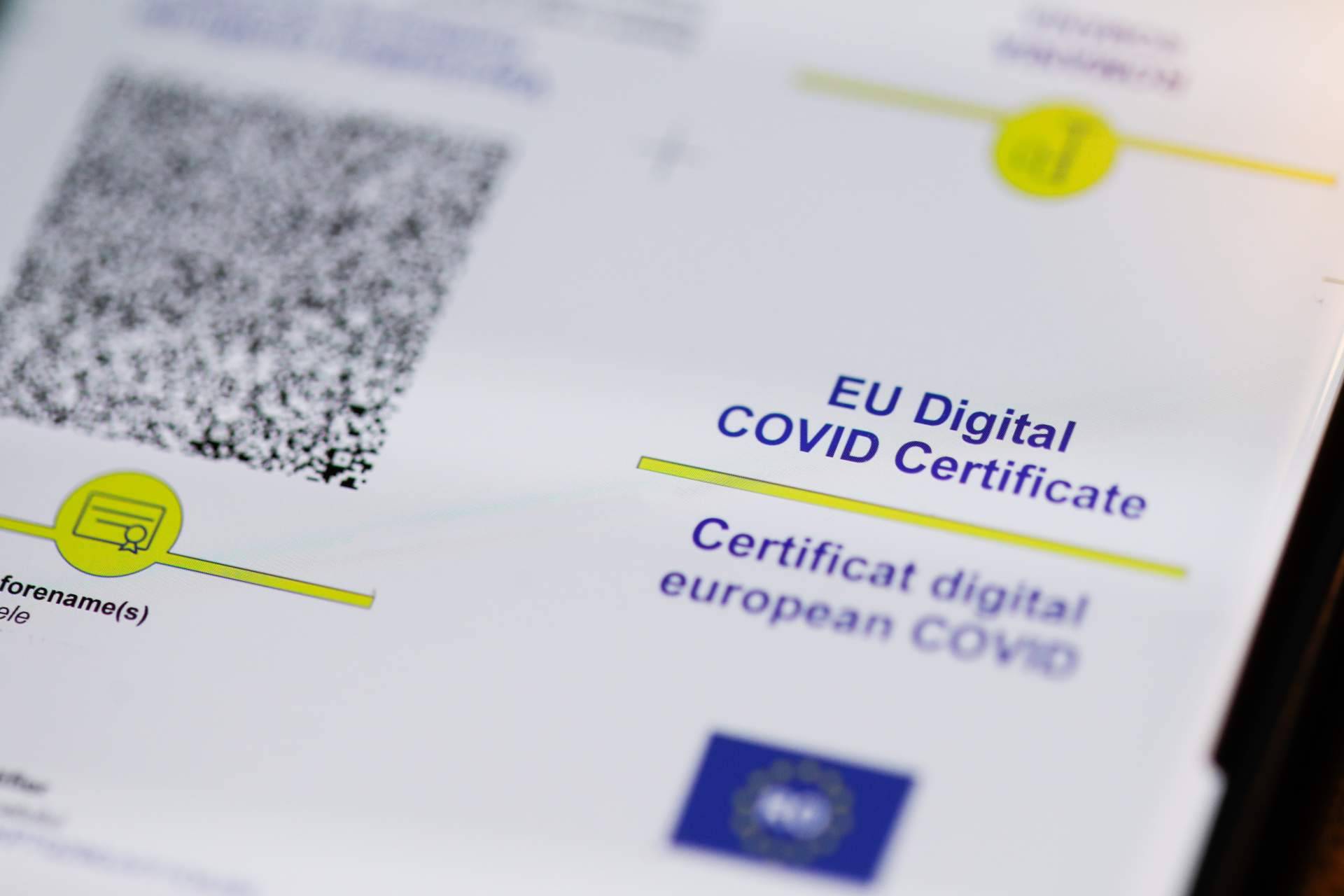 El Reglamento sobre el Certificado COVID Digital de la UE, por la compañía Datcon Norte