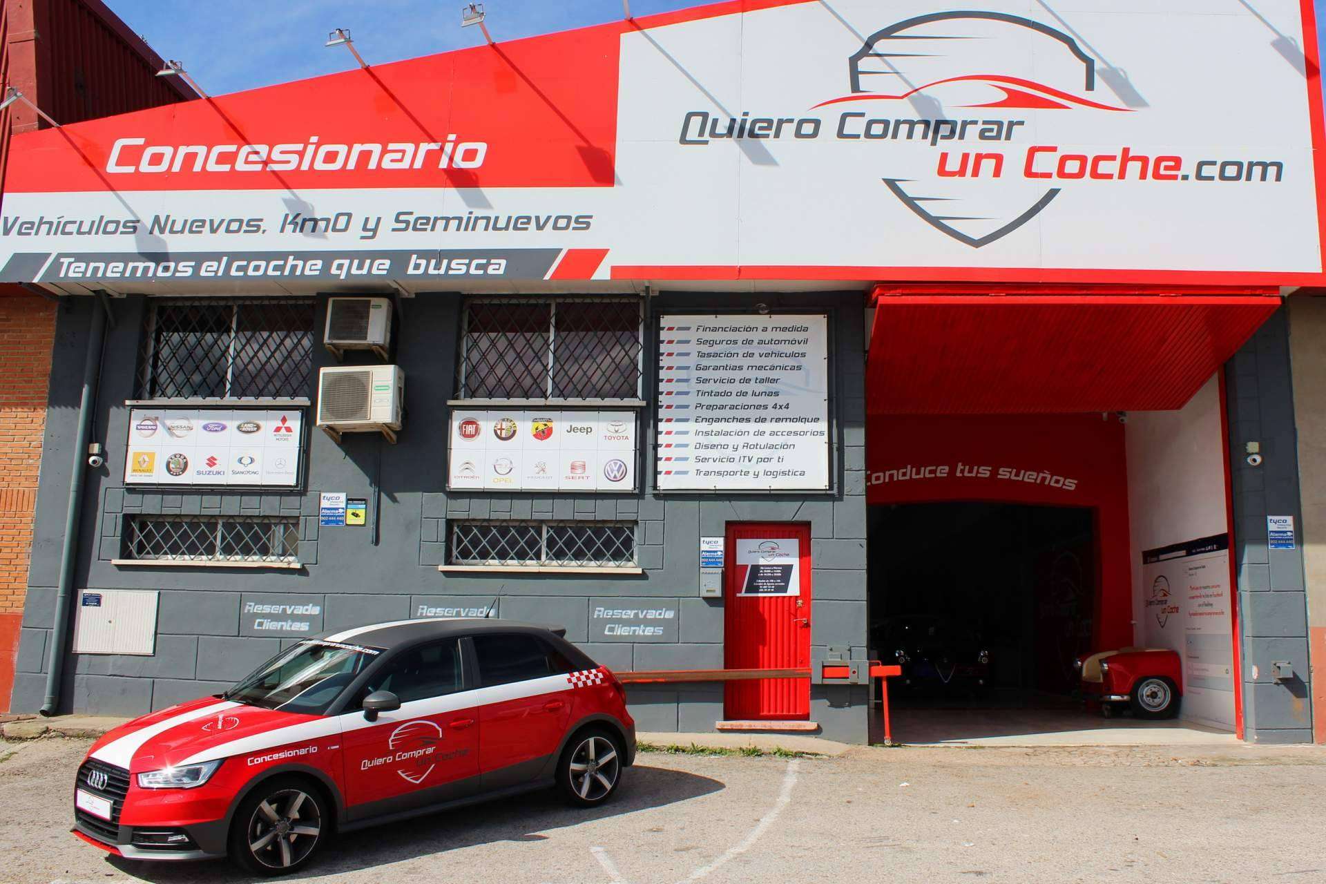 Comprar coches a km 0 y seminuevos con entrega inmediata disponibles en un concesionario de vehículos en Madrid, para estrenar coche al mejor precio