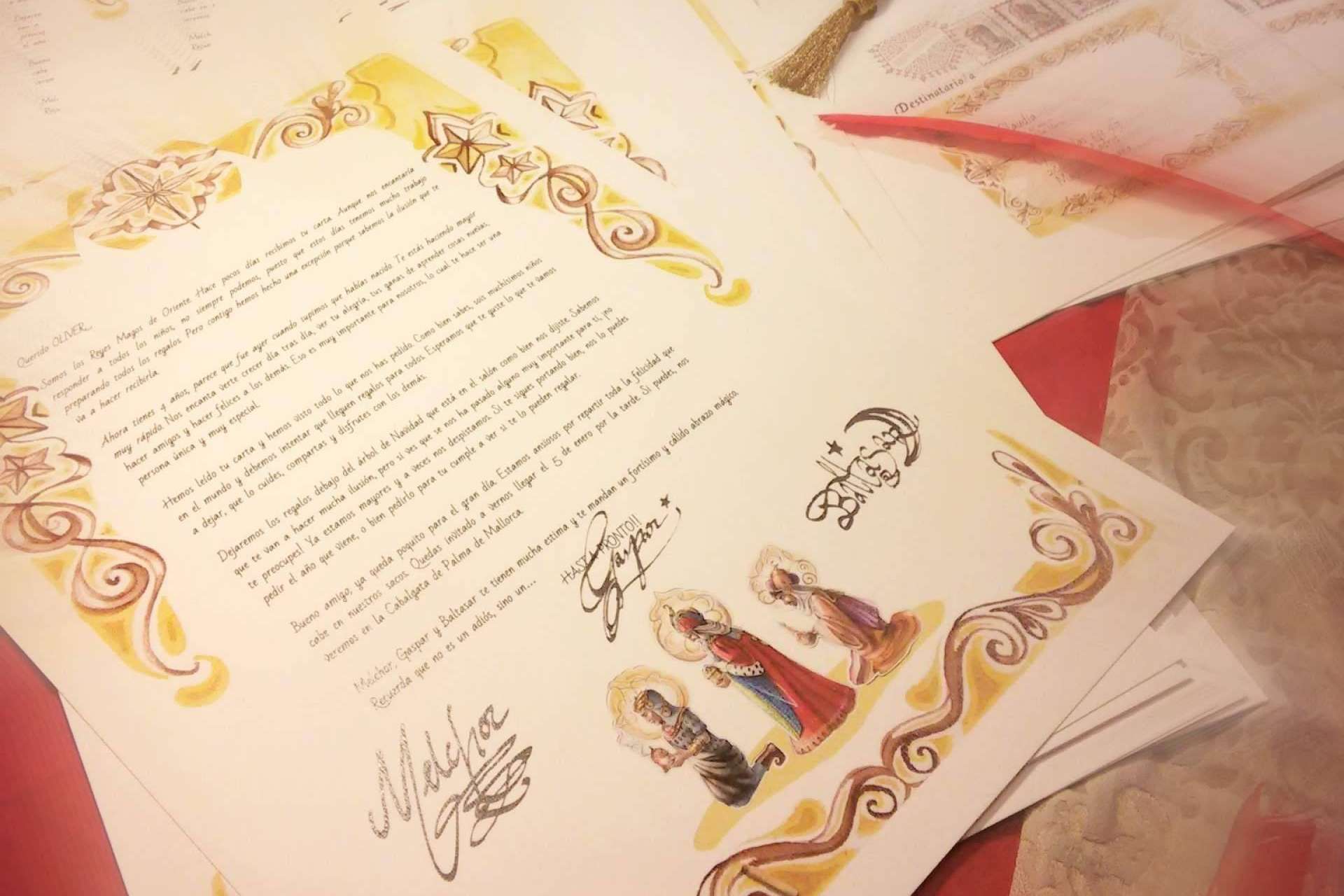 Carta Personalizada, la ilusión de recibir una carta de los Reyes Magos