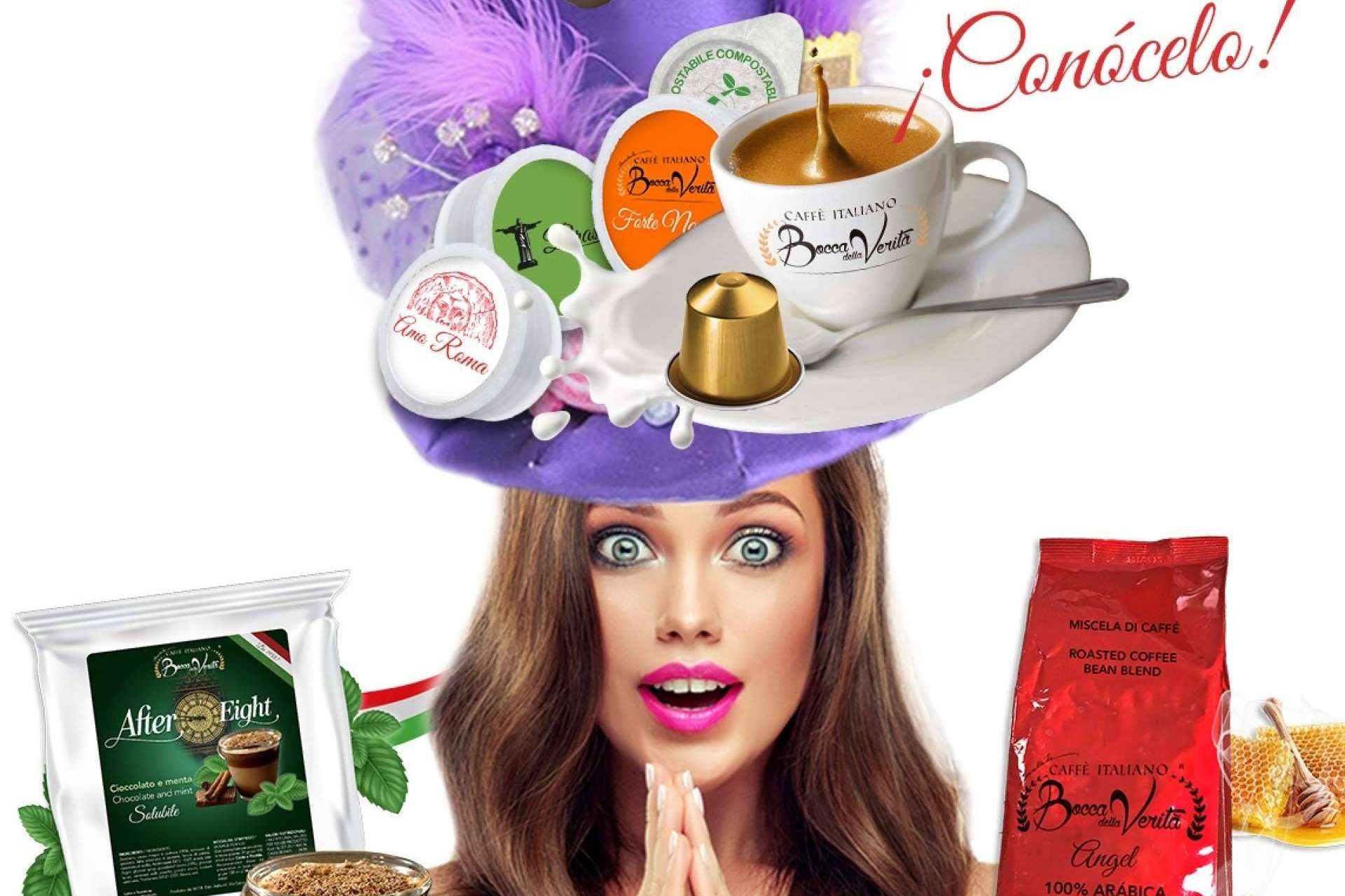 Cafè Bocca della Verità, desde el año 1958 tostando uno de los mejores cafés italianos. El café está de moda