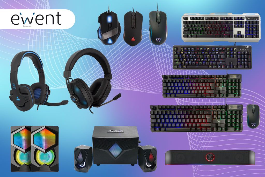 Los accesorios de Ewent son perfectos para elevar la experiencia gaming