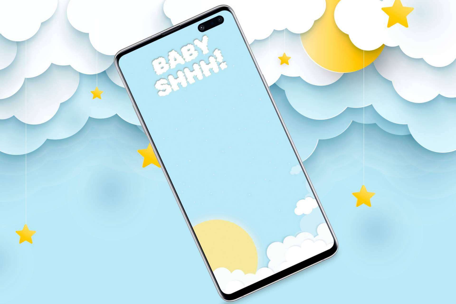 Baby Shhh! es una aplicación cuyo objetivo es ayudar a relajar a los bebés