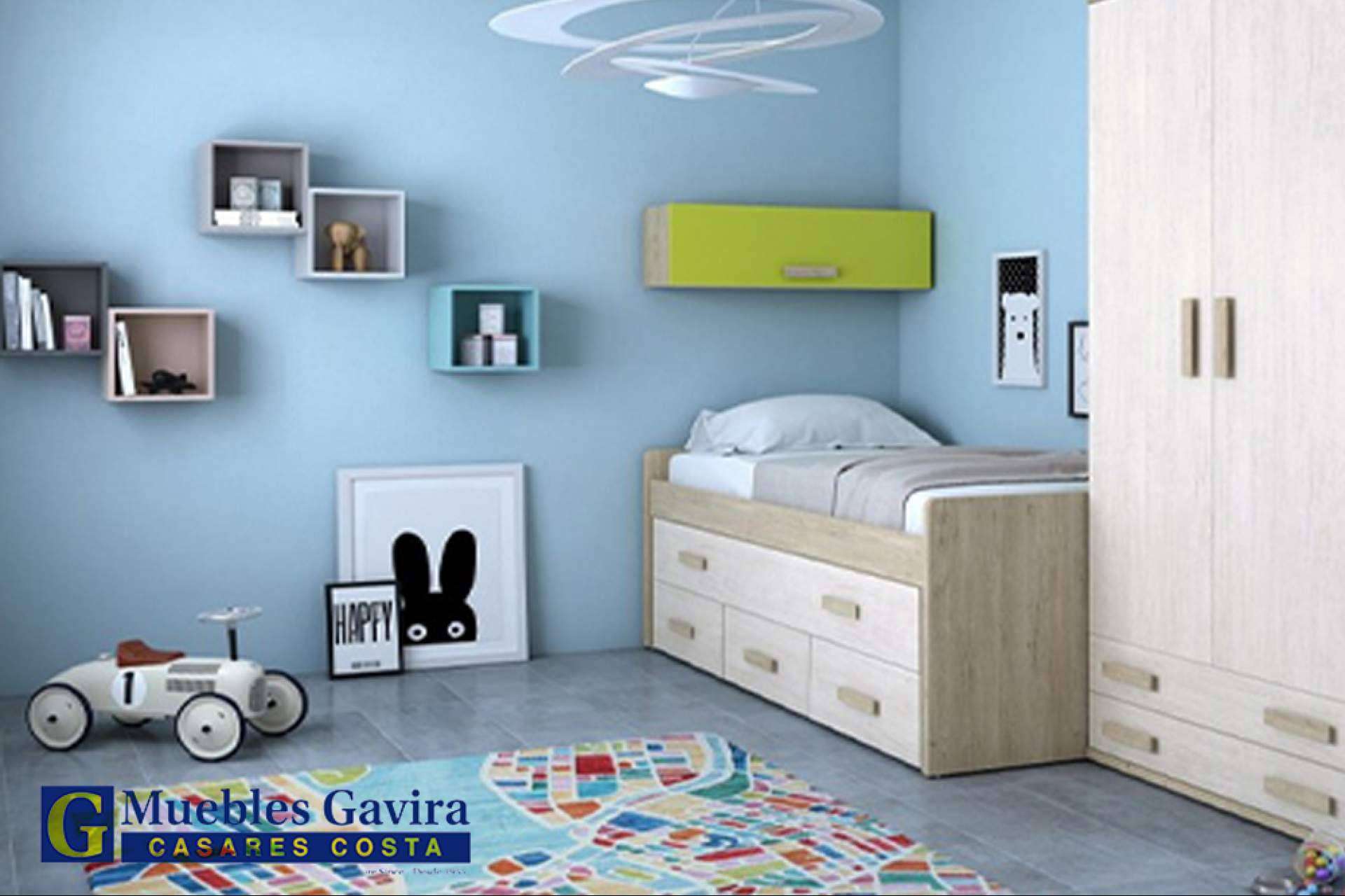 Muebles Gavira ofrece las tendencias y recomendaciones en composición de dormitorios juveniles modernos