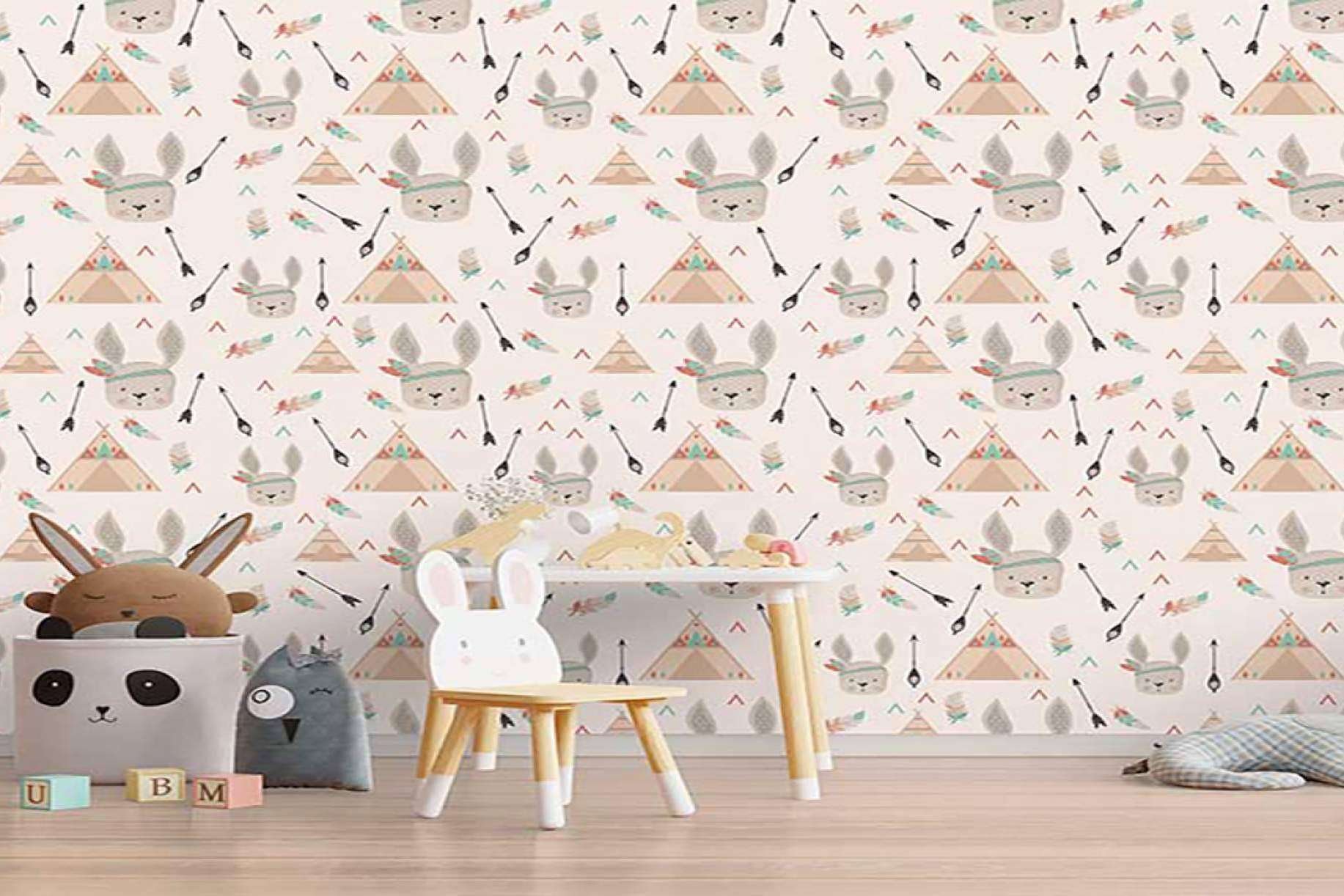 La propuesta de decoración con papel pintado de Imprimarte, una empresa española de fácil instalación