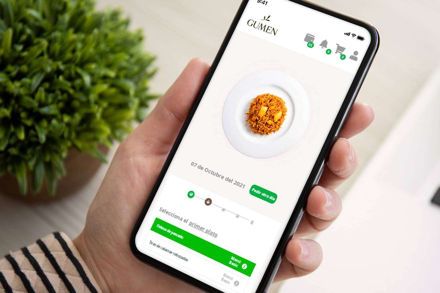 La empresa de catering Gumen lanza una nueva app para empresas