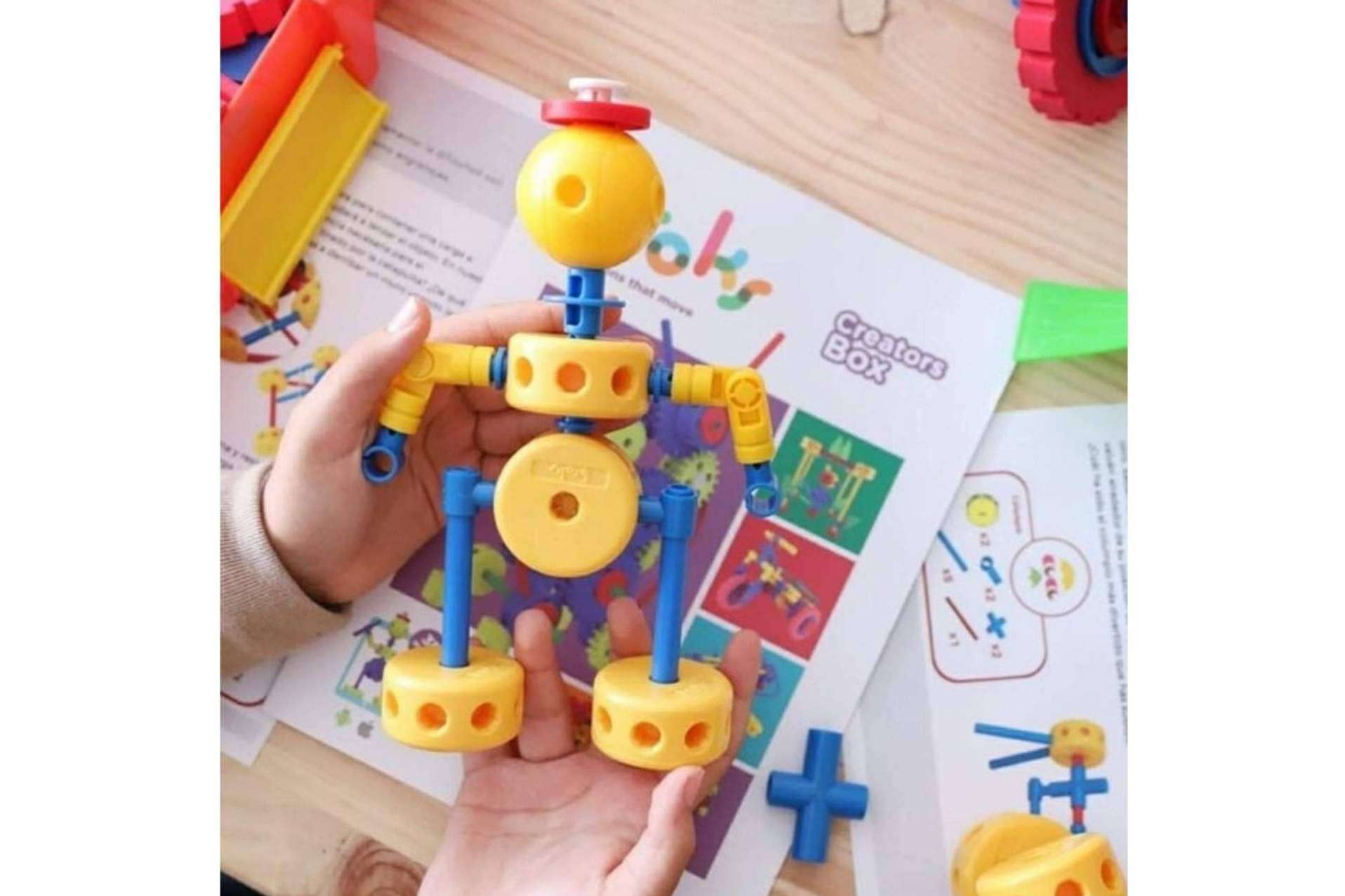 Inventar y construir con los juguetes para niños de Broks