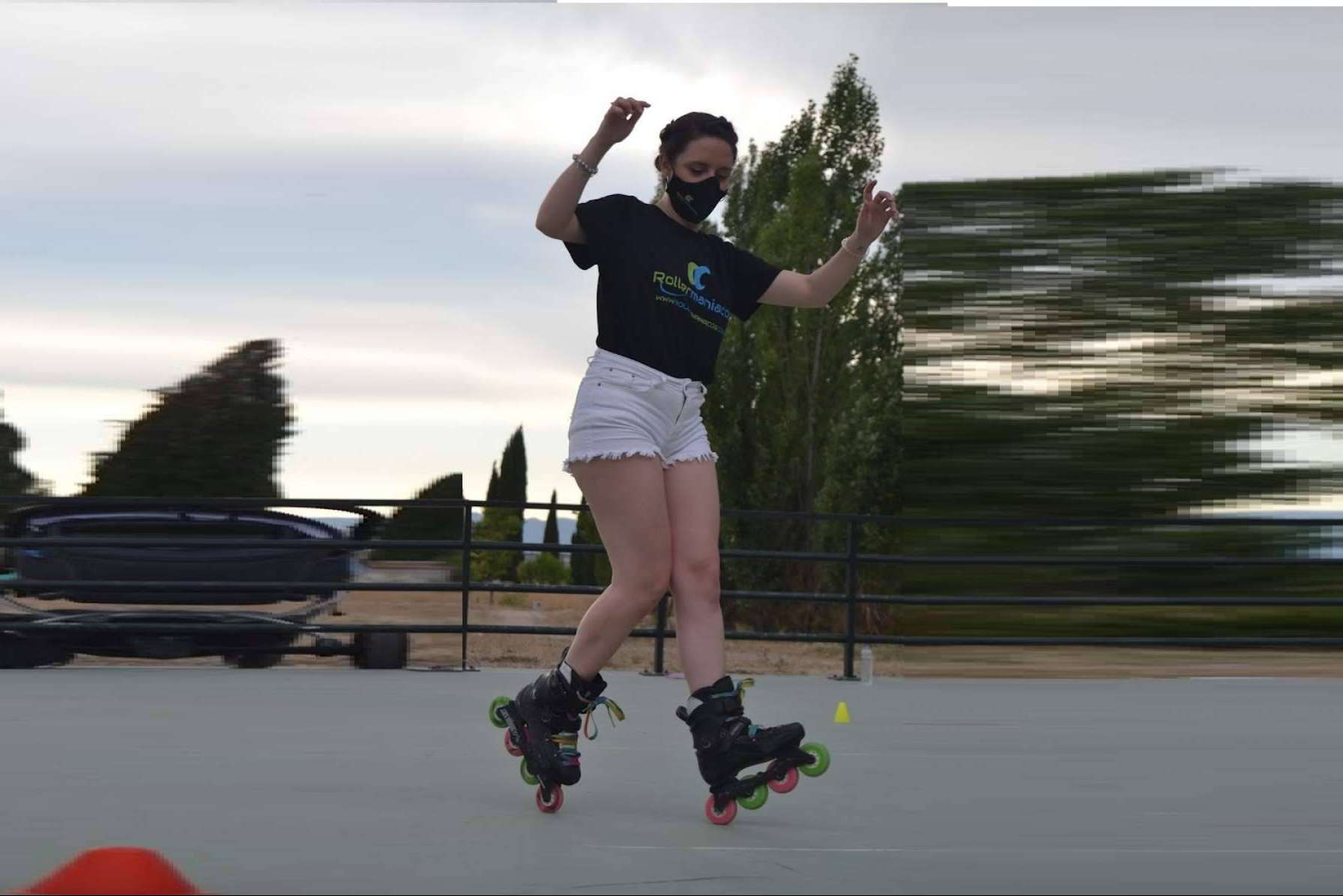 En tiempos de pandemia, el patinaje en línea al aire libre es una opción segura