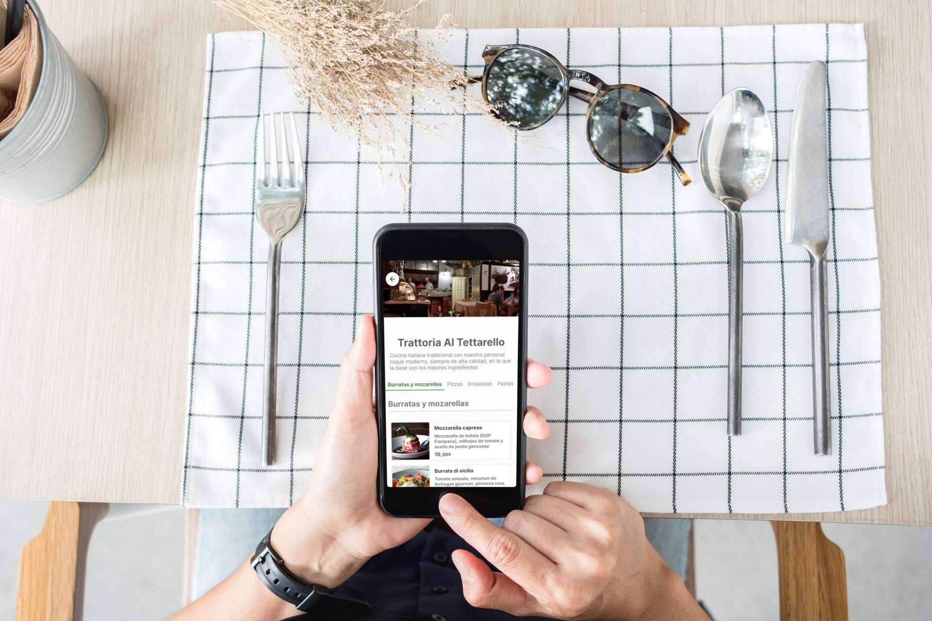 Disminuir los errores en las comandas de un restaurante mediante esta app para pedir y pagar desde el móvil, Order In