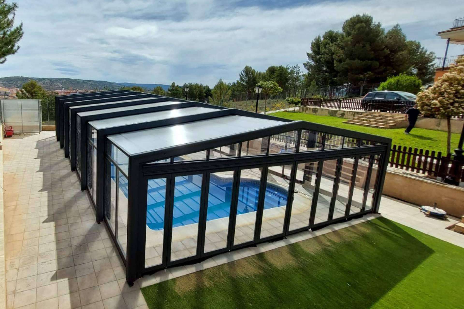 Cubiertas para piscinas en aluminio con COVERTTO
