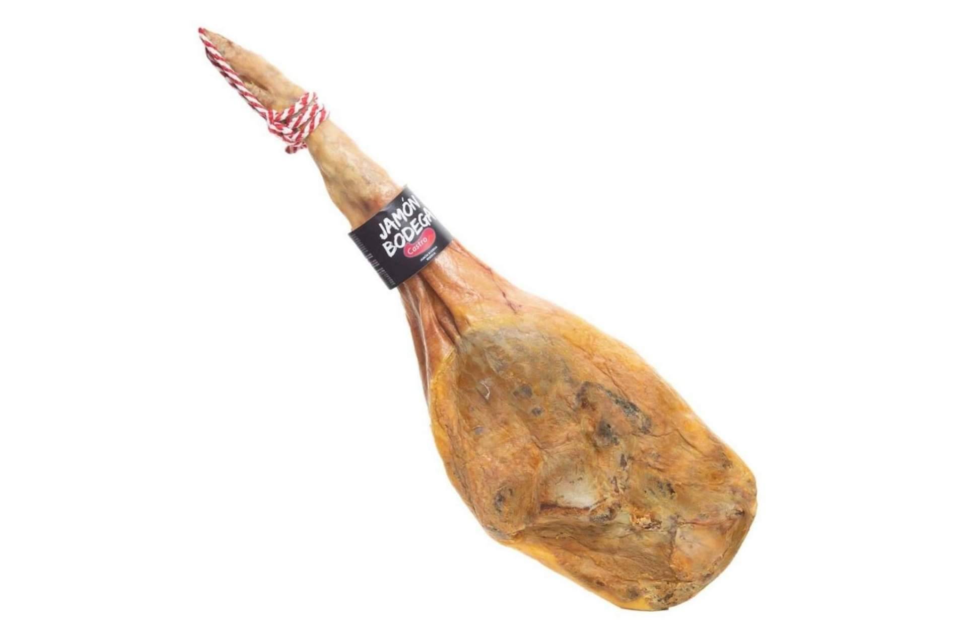 El jamón serrano gran reserva de curación natural y sin aditivos artificiales de Embutidos Castro