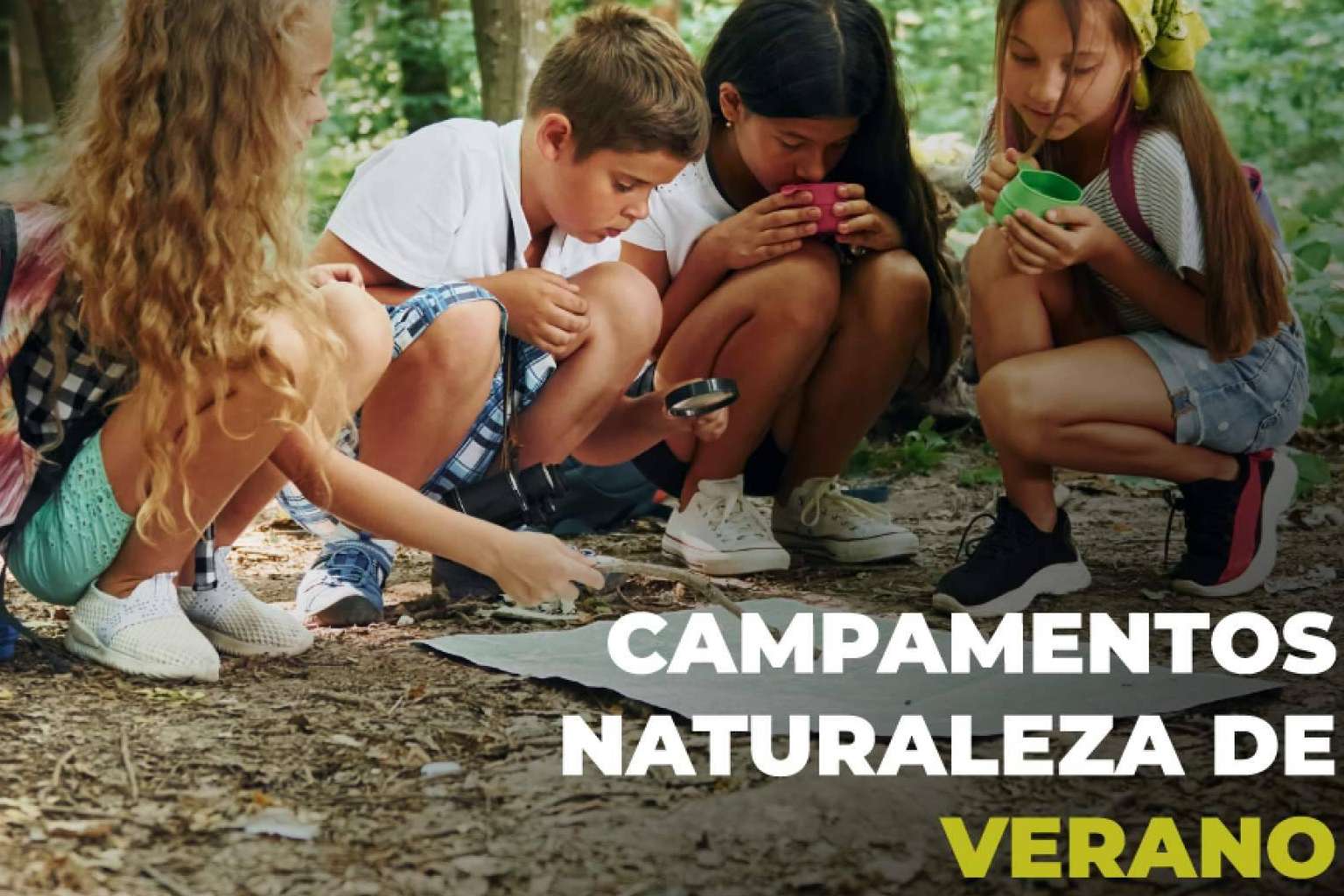 La oferta de campamentos de naturaleza de Aula Joven para el 2022