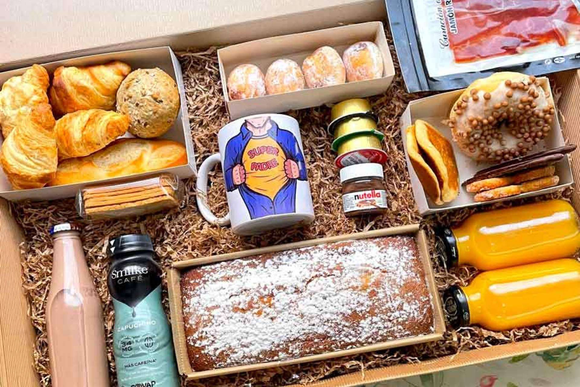 Desayunos a domicilio de Las Flores No Se Comen para el día del padre
