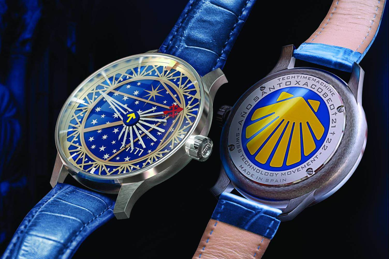 Un regalo único de TTM Watches para los amantes del Camino de Santiago, Reloj 'Pilgrim Camino Francés'