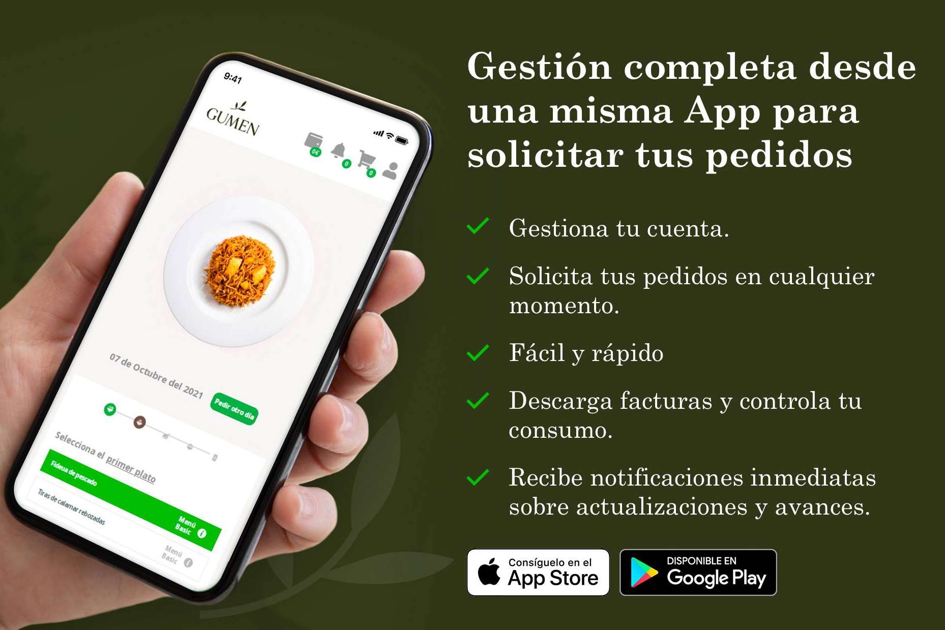 ¿Dónde conseguir comida de calidad a domicilio por un precio excelente? Gumen
