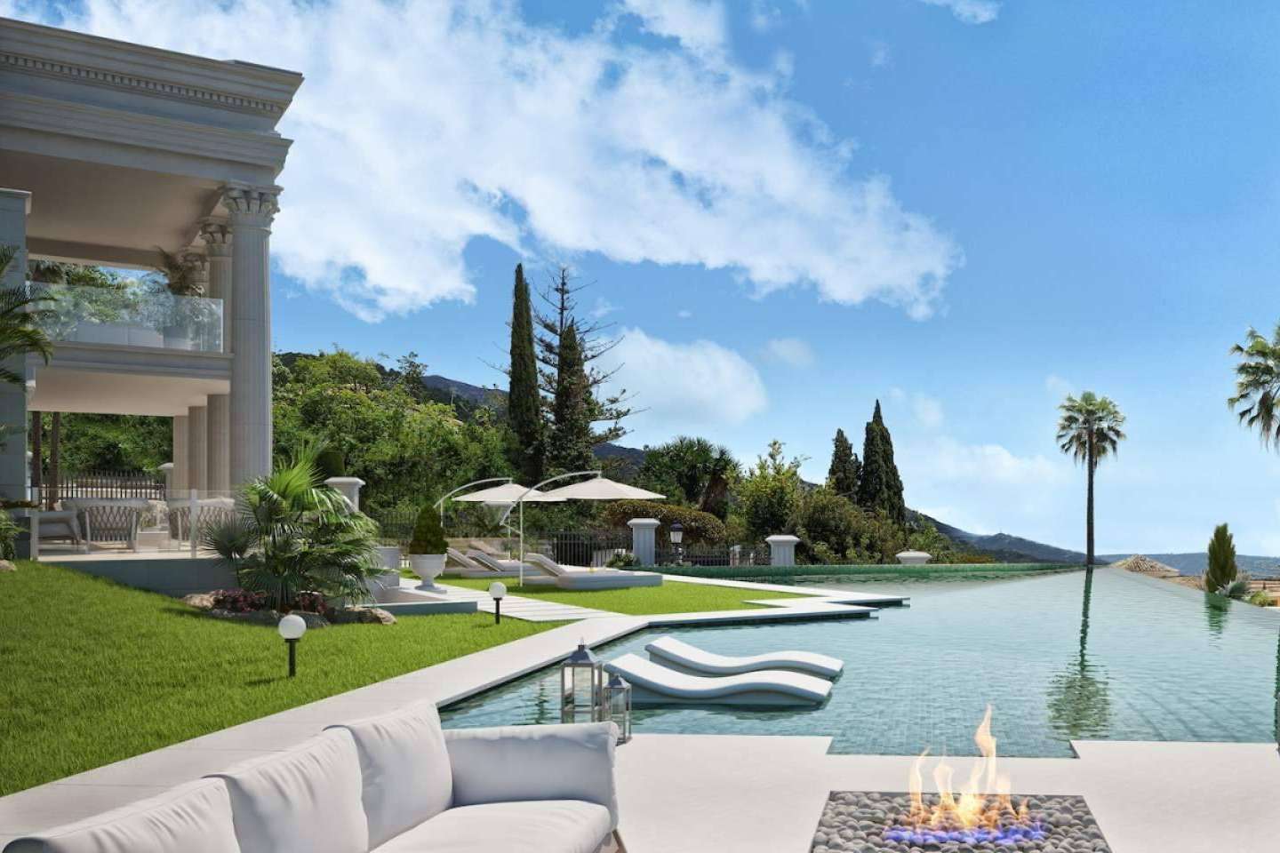 La mansión más imponente de Ralph Feder en Sierra Blanca Marbella, la Villa Palladio