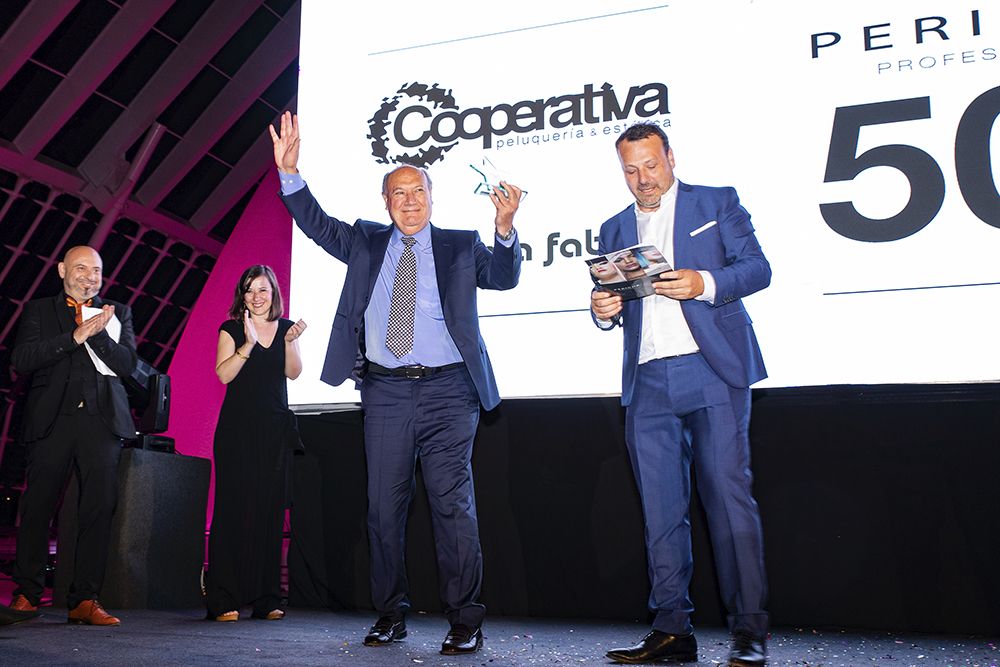 La trayectoria de Pere Periche homenajeada en los Gaudí Beauty Awards