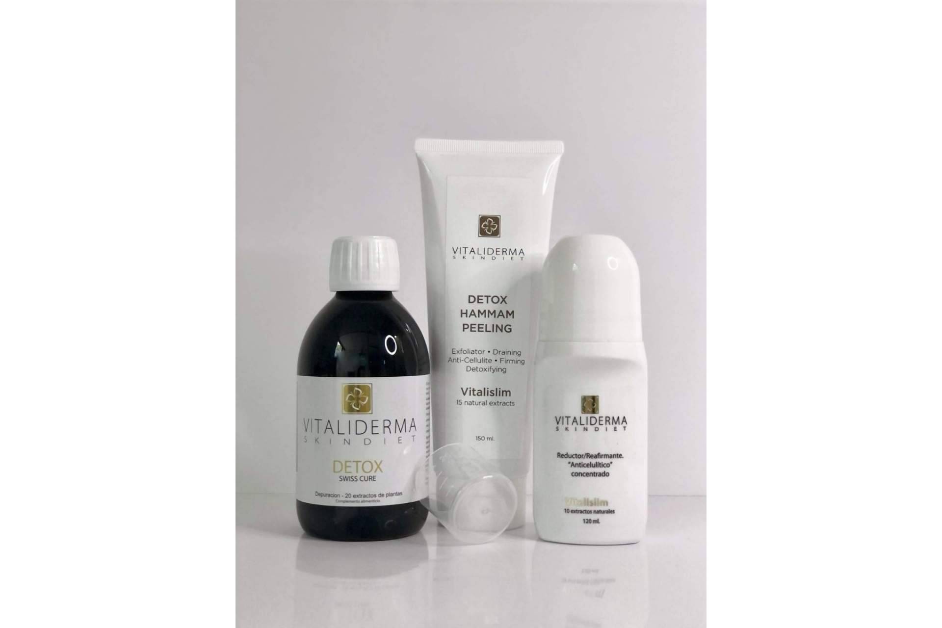 Detox Swiss Cure de Vitaliderma para quitar toxinas y combatir la celulitis