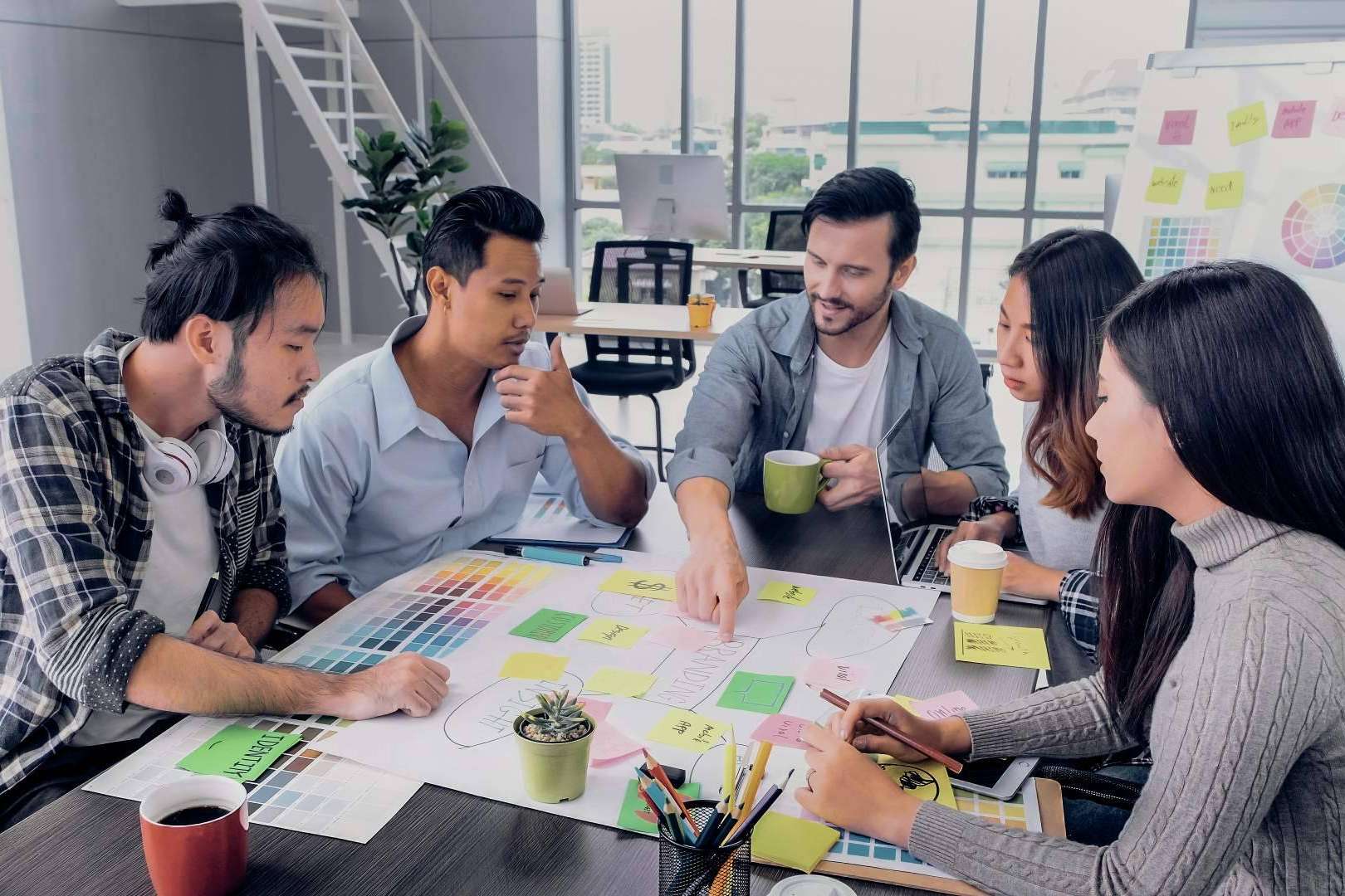 Sambito Digital, ayuda a crear una identidad de marca visual completa, basándose en los valores, objetivos y necesidades de cada marca