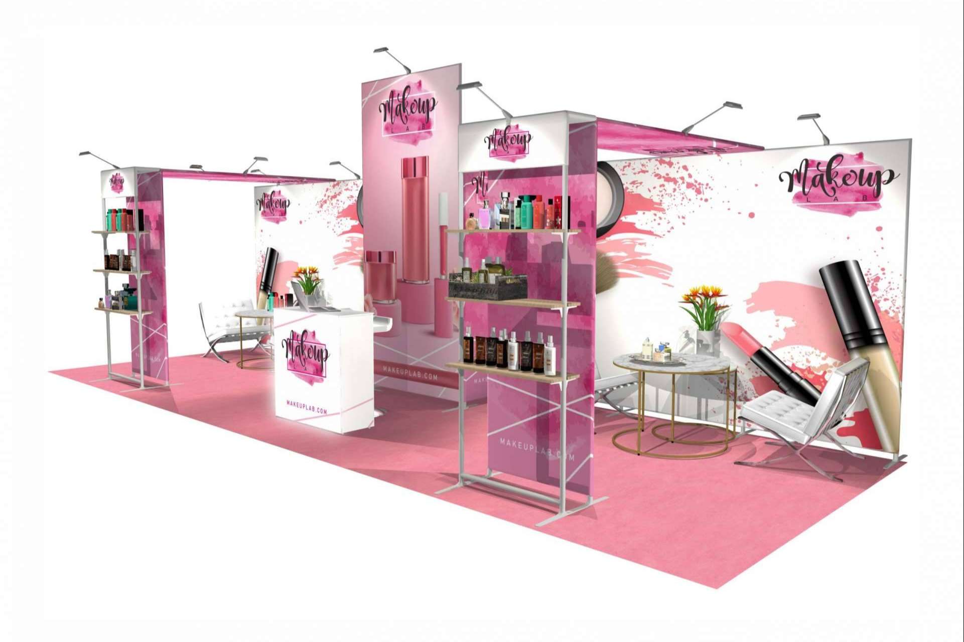 El stand de Olika Stands que se adapta a las necesidades de cualquier evento y empresa