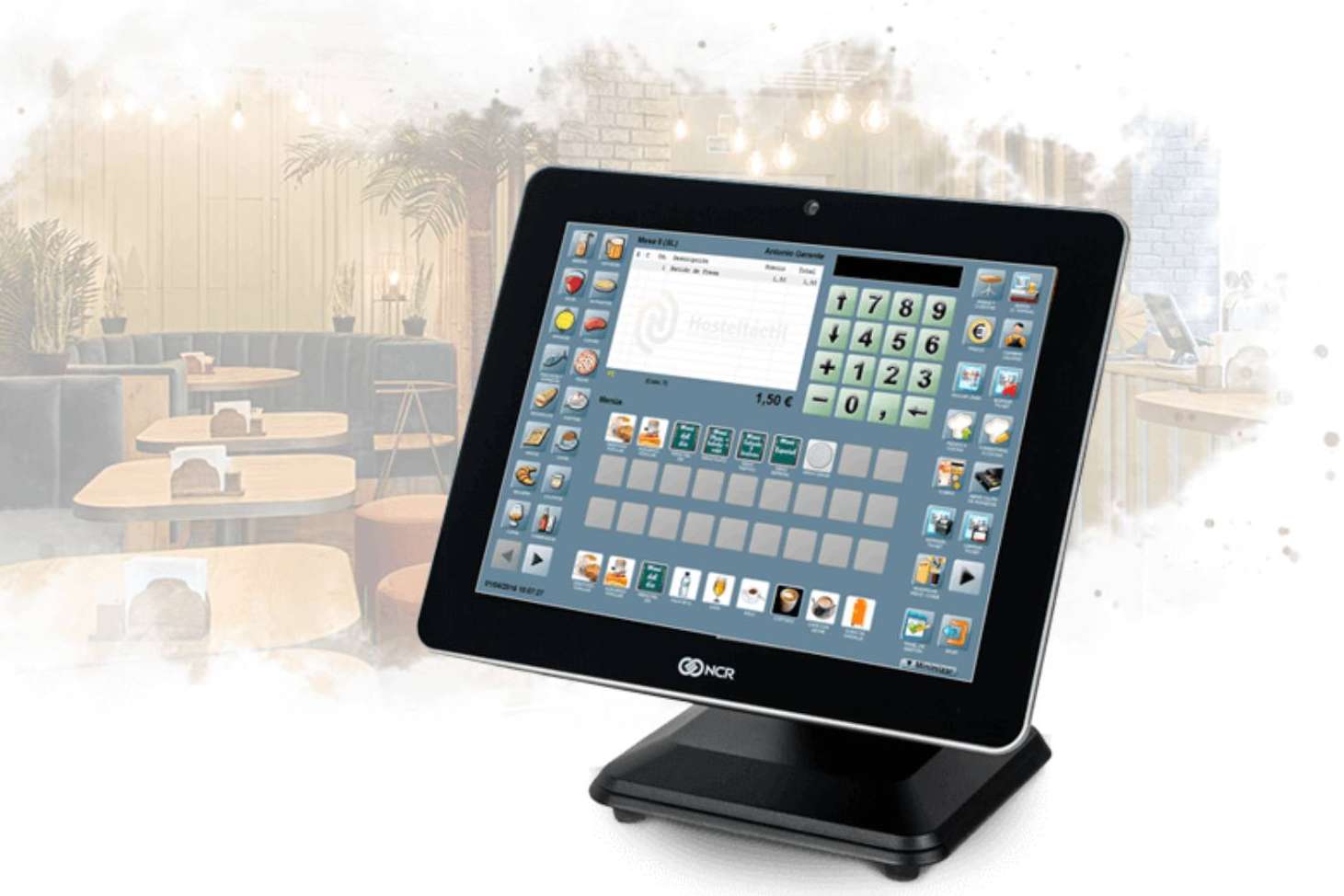 Los servicios optimizados de software para POS de Hosteltáctil