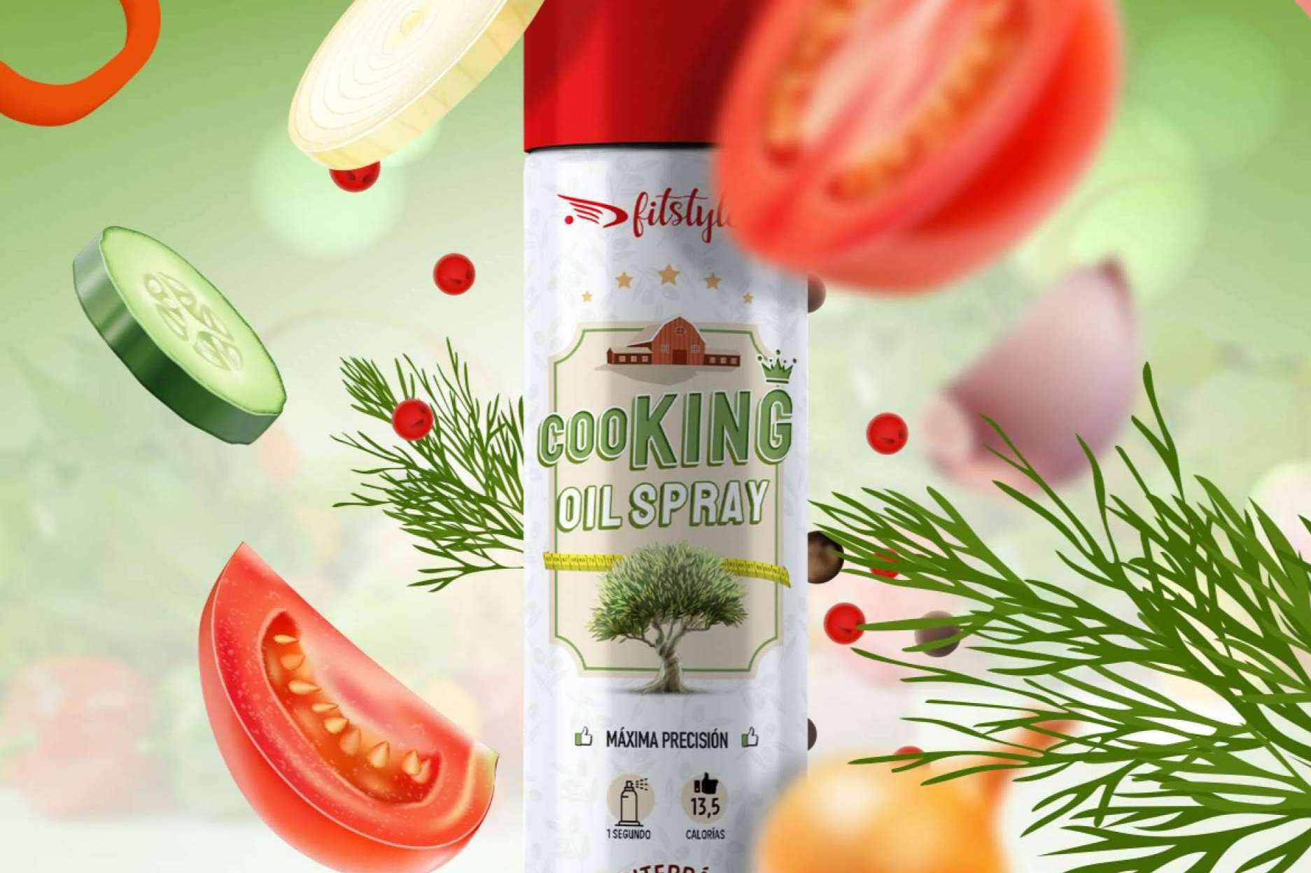 FITstore presenta CooKing, la nueva línea de aceite en spray