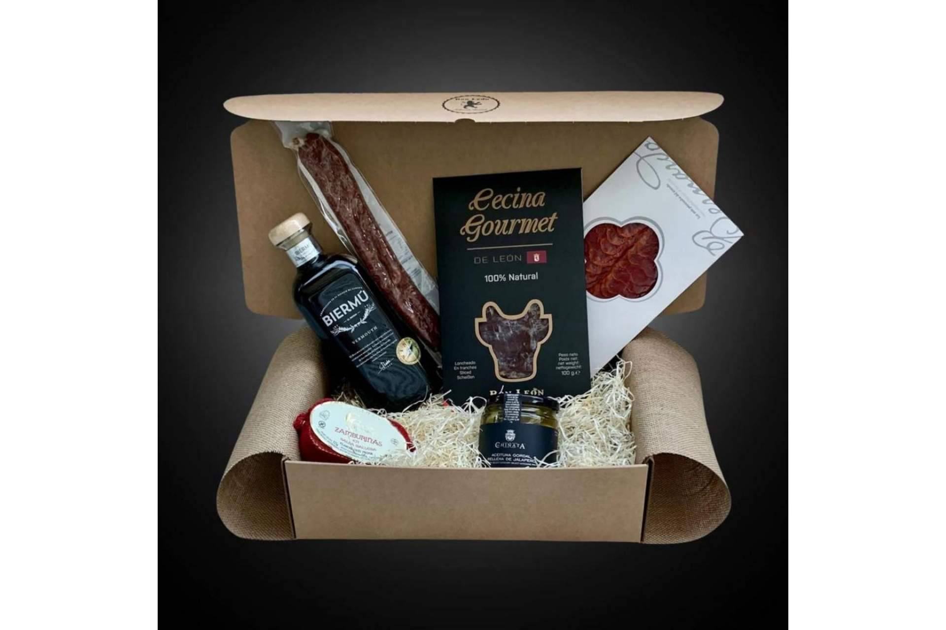 Personalizar una cesta gourmet de la mano de Bon León