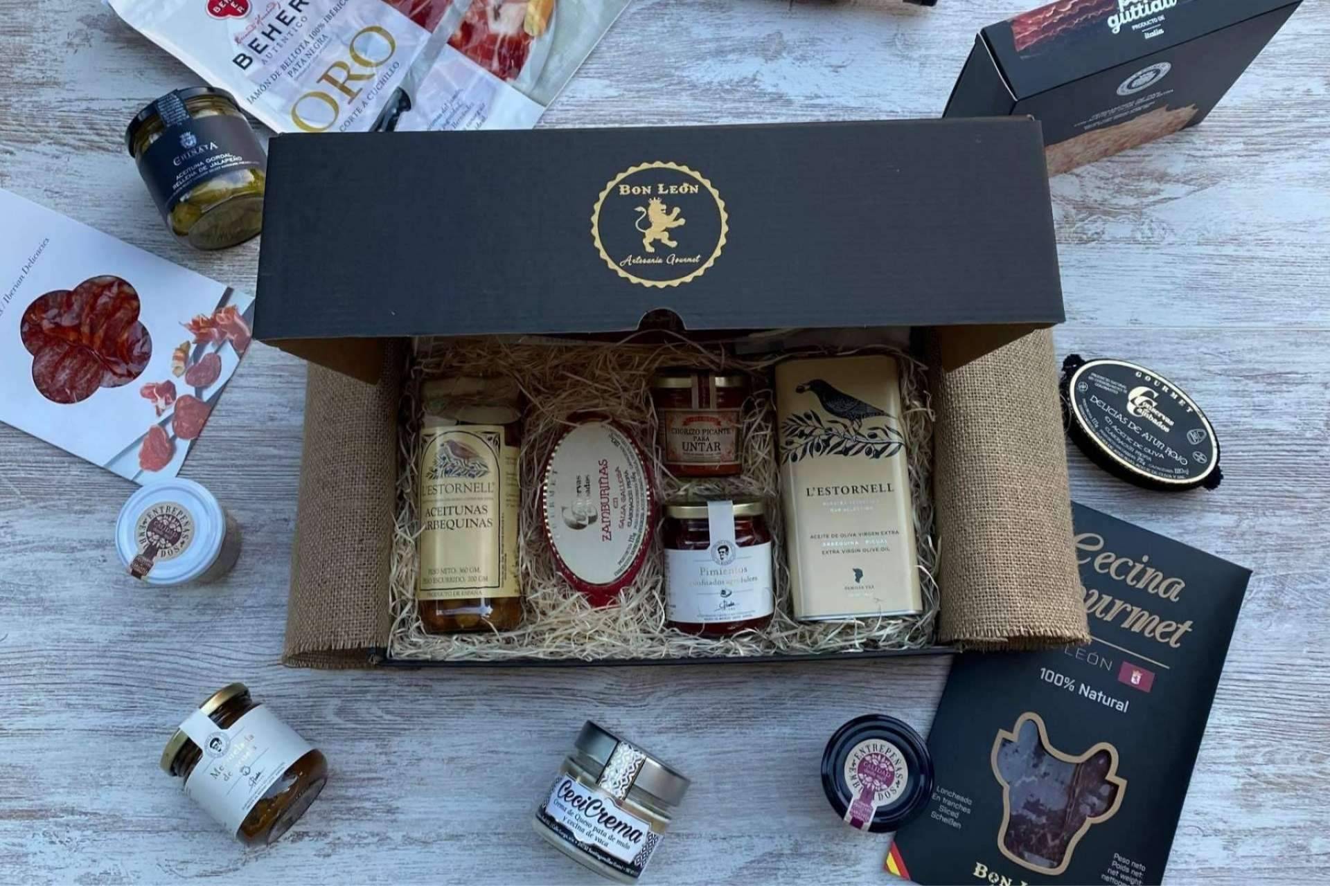 Bon León ofrece el Club Goumet para recibir cada mes productos de calidad y una cesta de embutidos