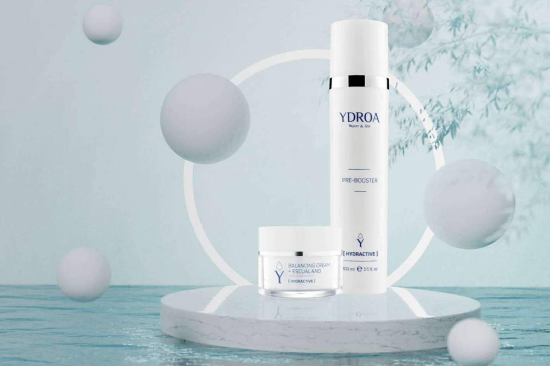 Hydractive de Ydroa, la nueva cosmética basada en el agua