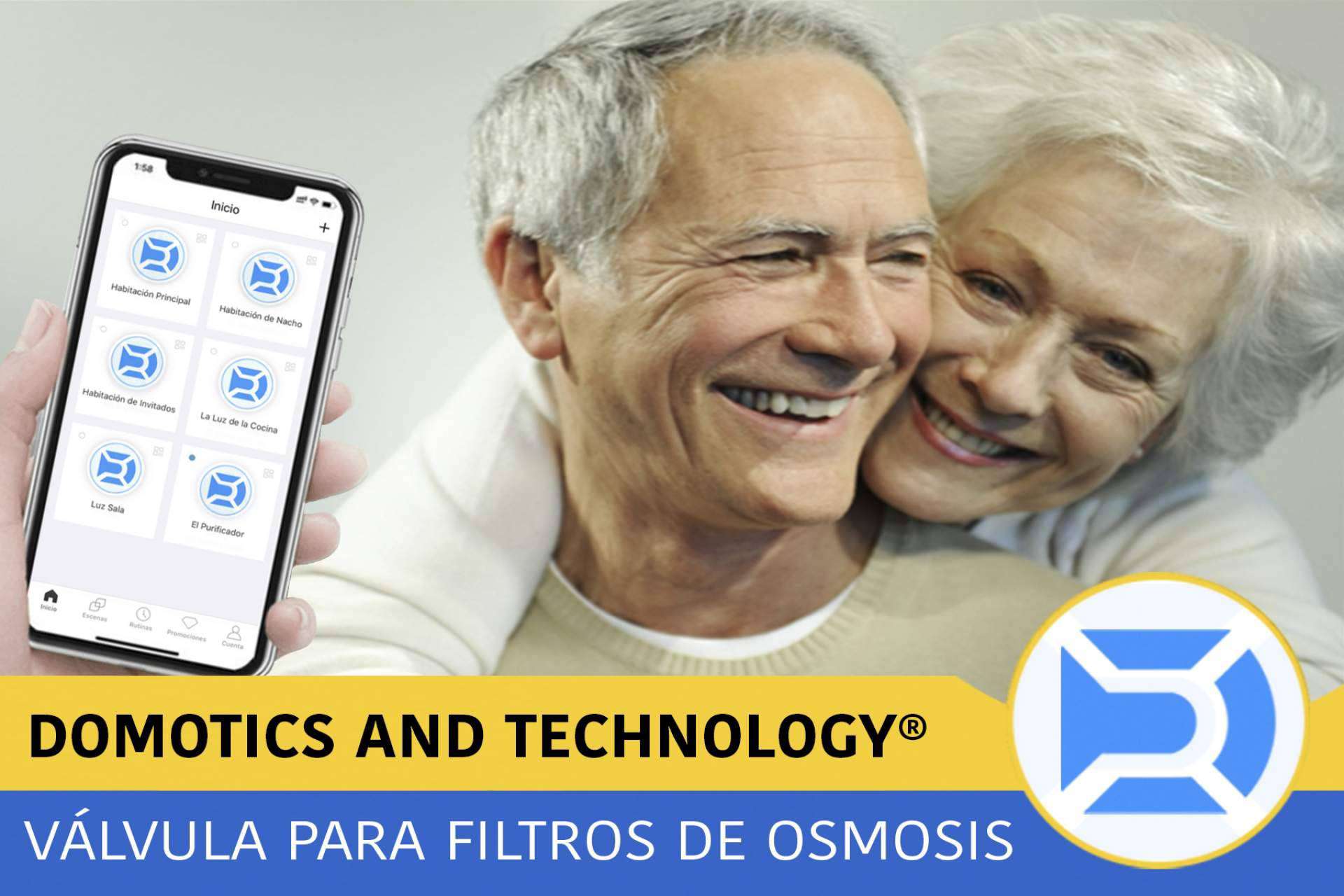 Domotics and Technology ha desarrollado una válvula inteligente para que el usuario pueda disponer de agua osmotizada siempre