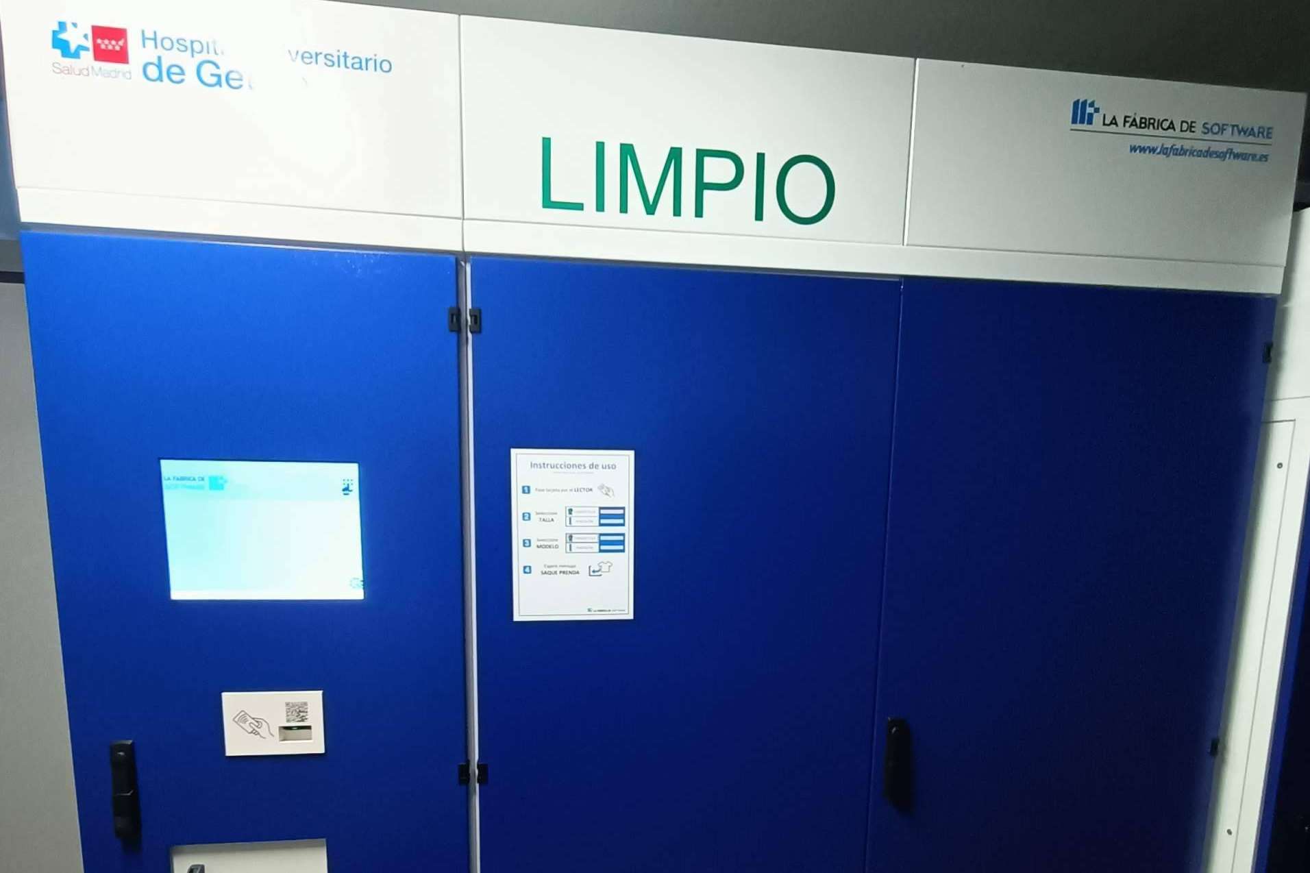 Control de vestuario profesional, accesorios y EPIs a través de La Fábrica de Software y sus sistemas con tecnología avanzada