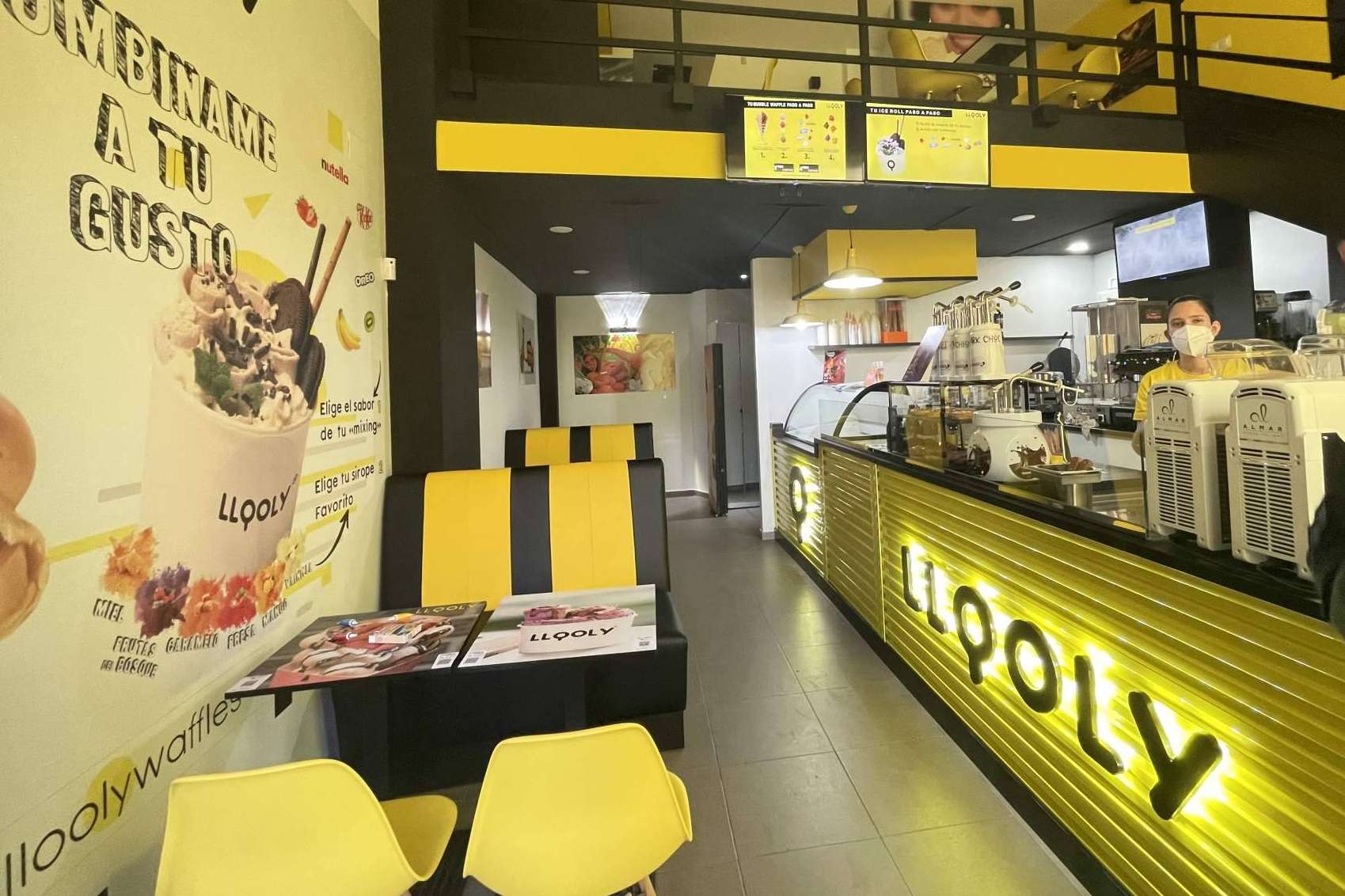 La franquicia Llooly ofrece helados artesanos