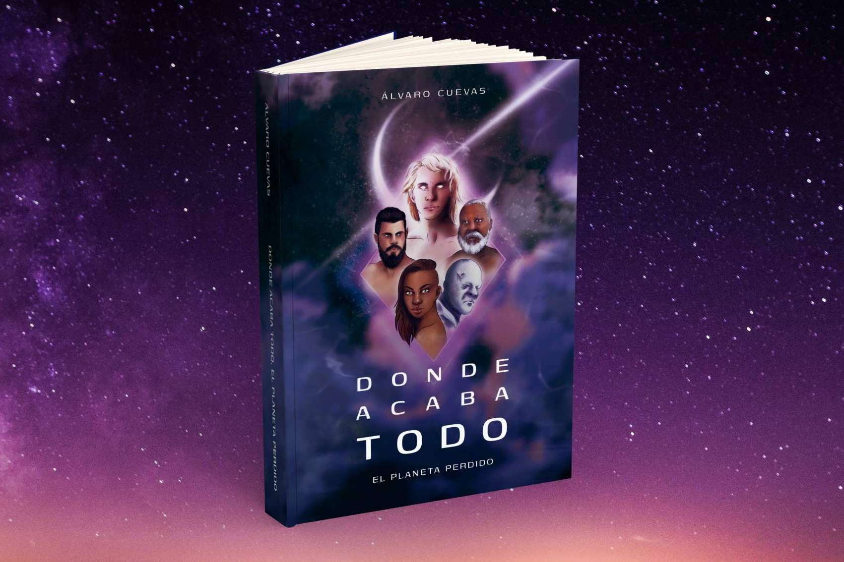 'Donde acaba todo', la novela de ciencia ficción con un mensaje crítico a la sociedad, de Álvaro Cuevas