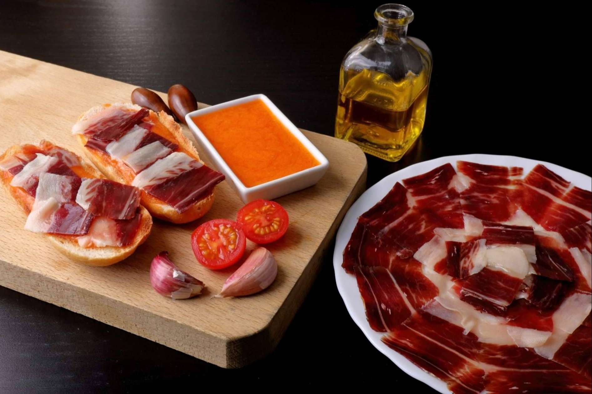 Gran variedad de jamón ibérico en la web de Reygon