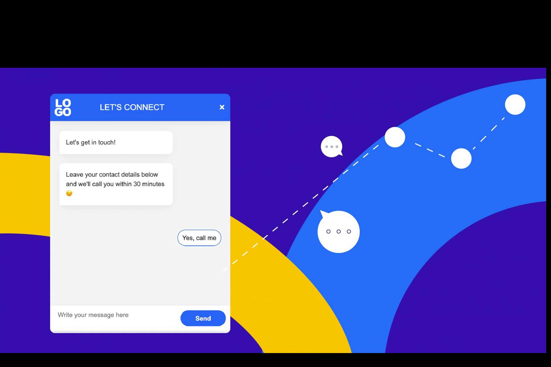 LeadDesk permite gestionar ágilmente a los clientes con un chat online y un bot