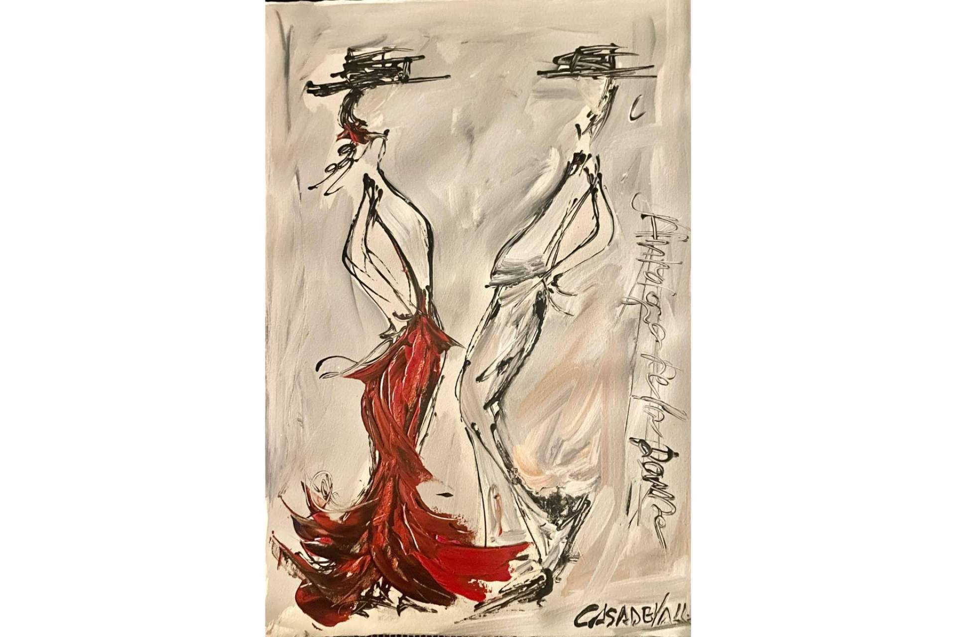 El arte flamenco diferente y abstracto de Cristina Casadevall