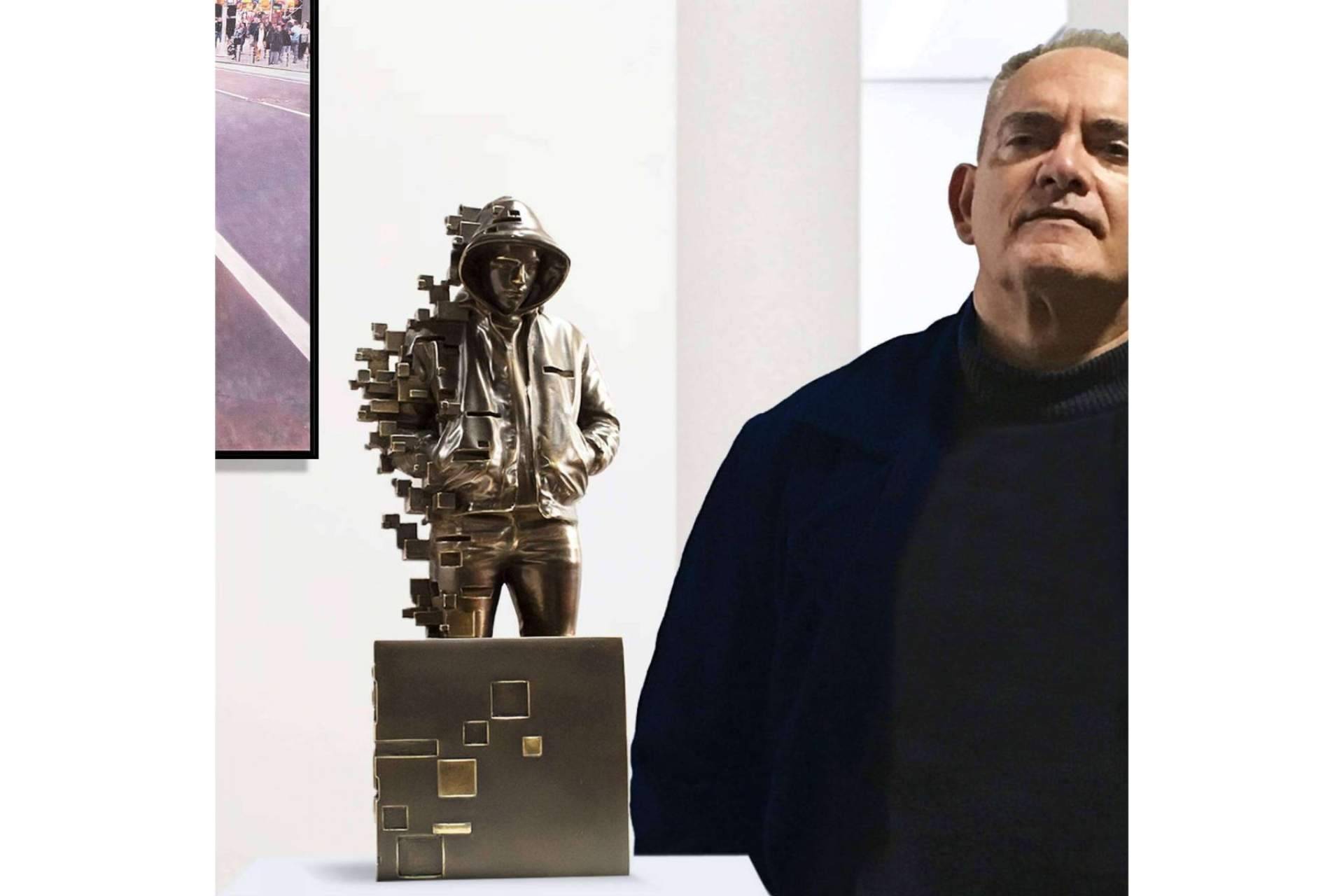 Miguel Guía es un escultor con 'estilo propio' en revalorización internacional