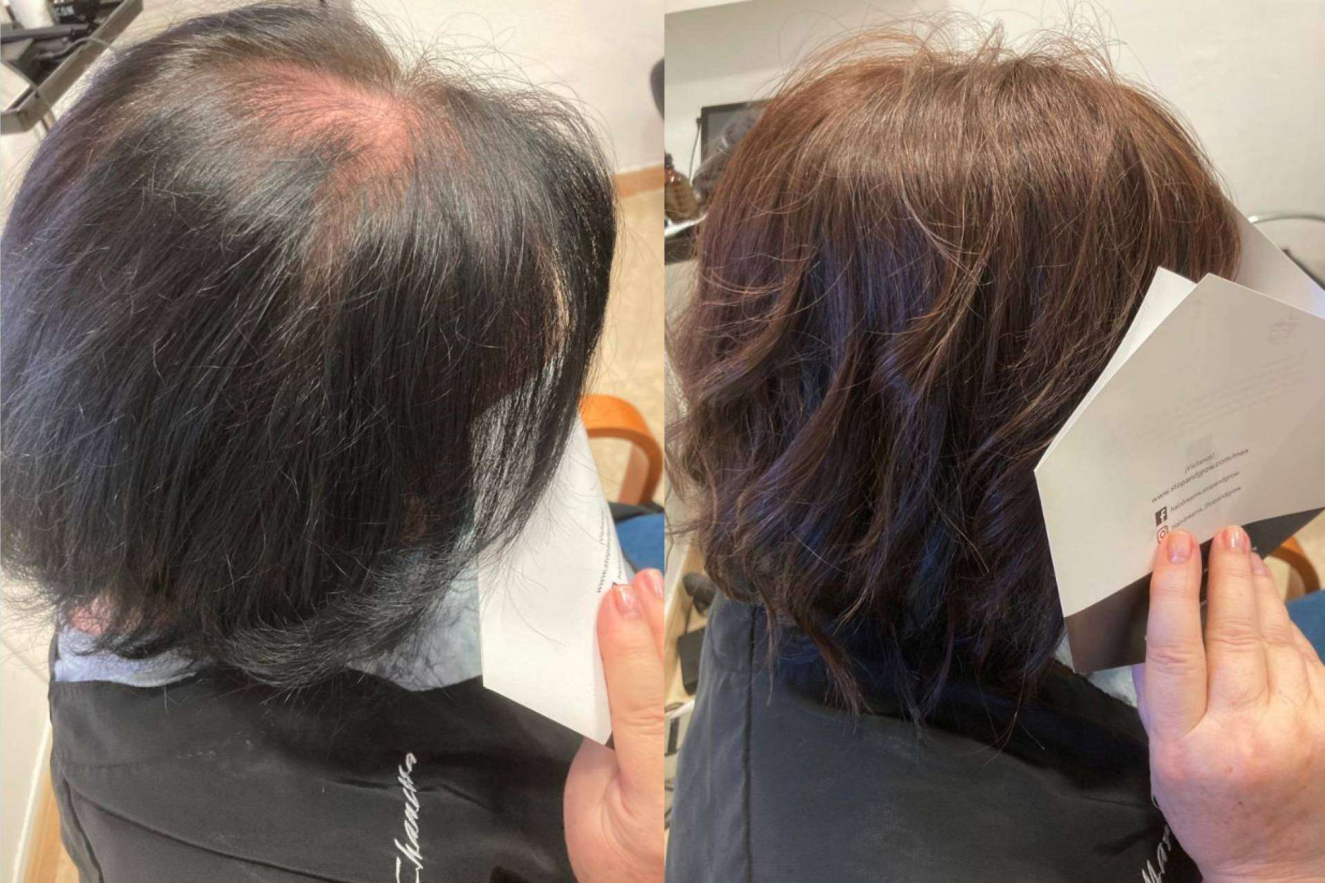 Mar Chancosa y las extensiones de cabello 100% de cabello natural de Hairdreams