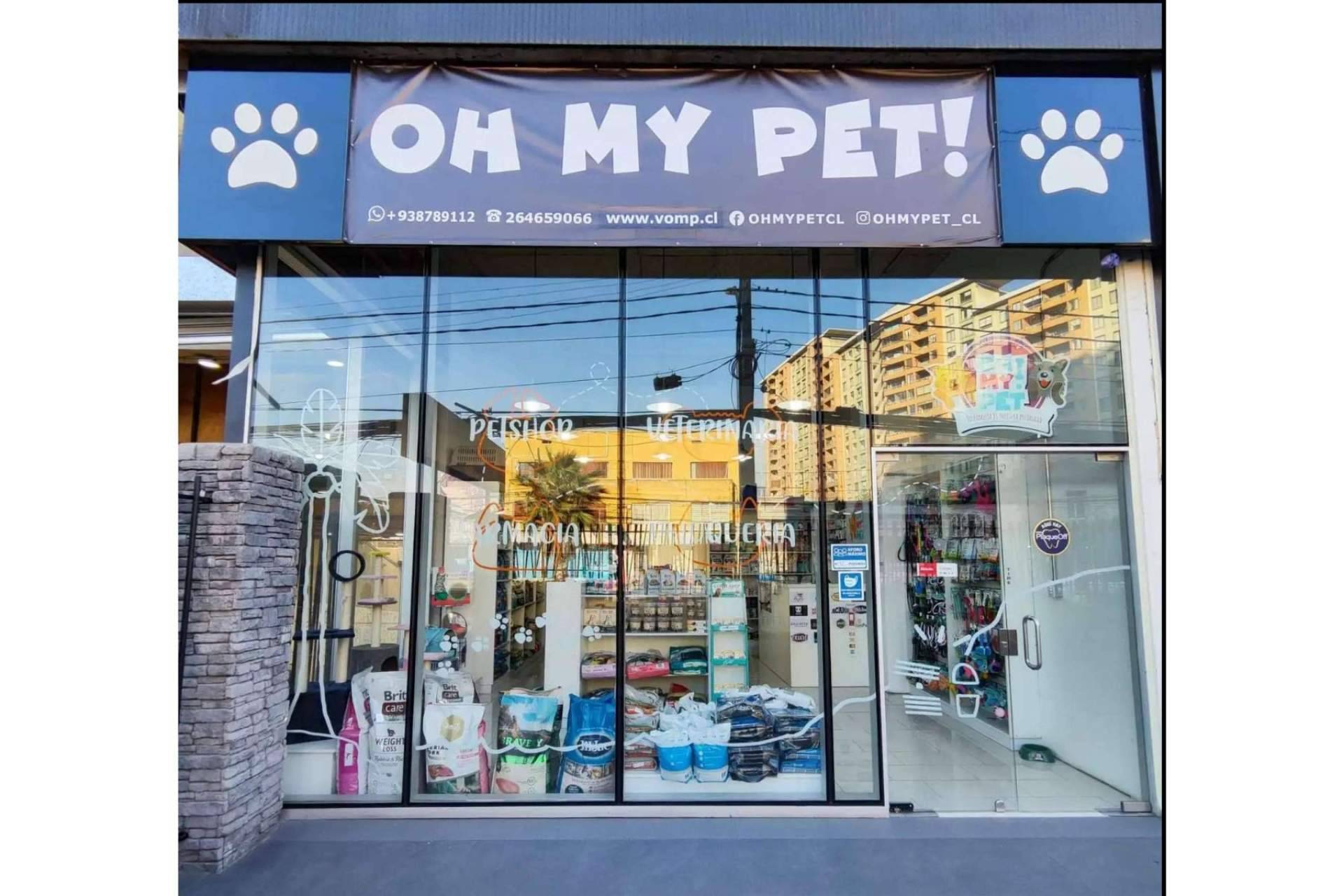 La apertura de la nueva peluquería canina de Oh My Pet en San Miguel, Santiago de Chile