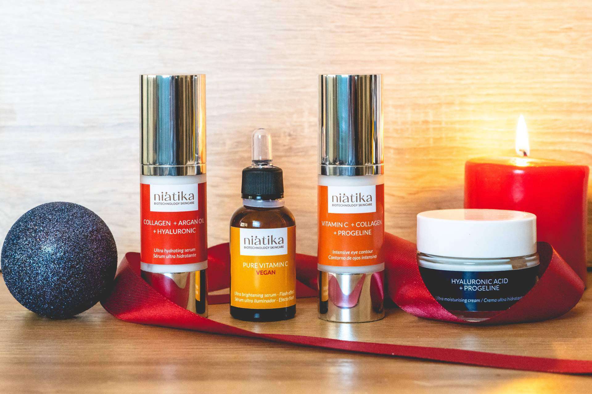Pack beauty de cosmética natural para regalar esta Navidad, de la mano de Niátika