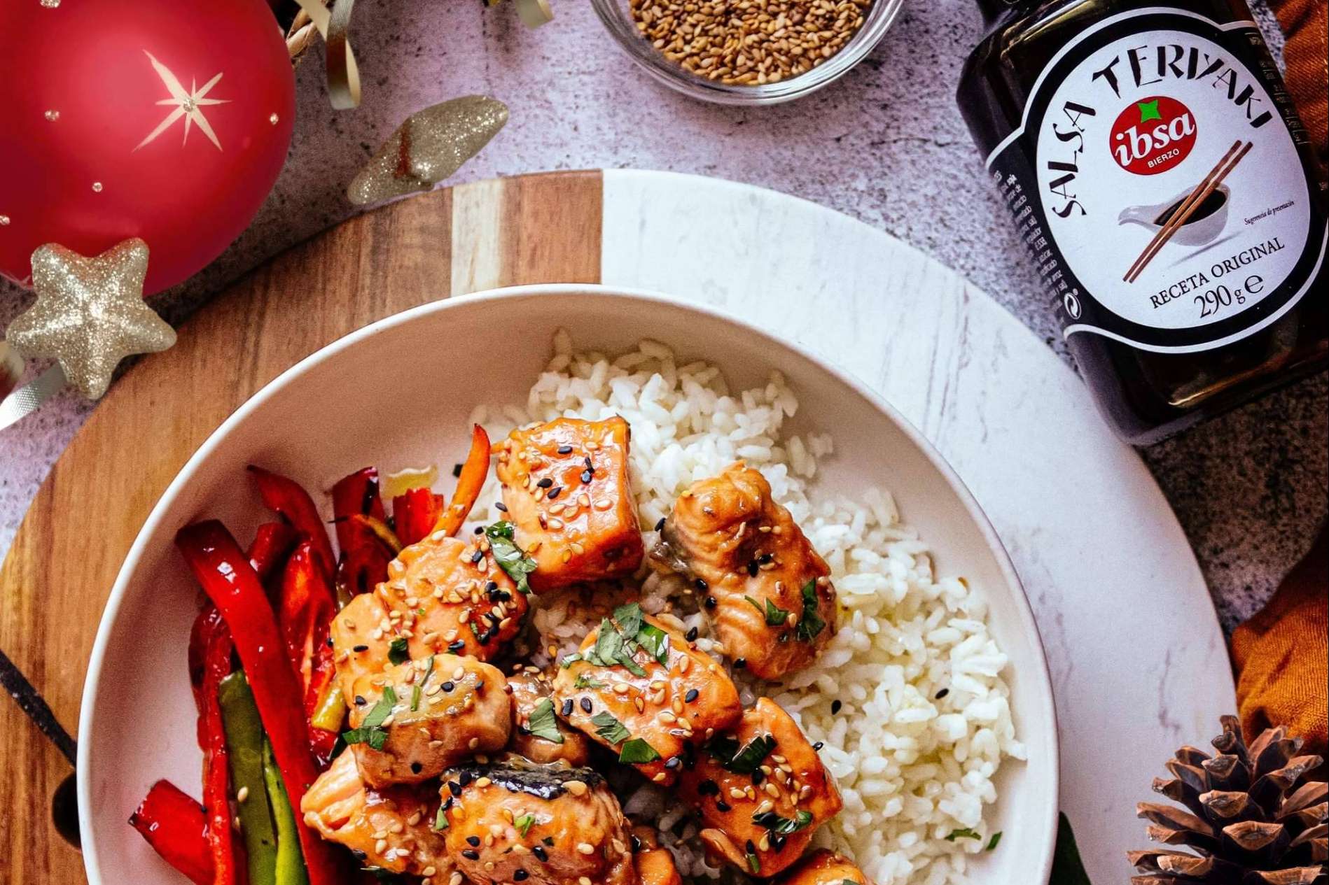 Incorporar salsas asiáticas en las recetas navideñas, con IBSA