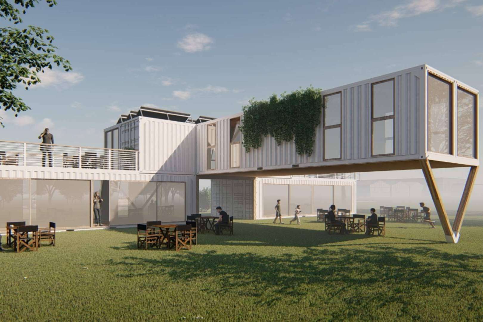 Eficiencia energética con los contenedores modulares de 2ndChance Containers