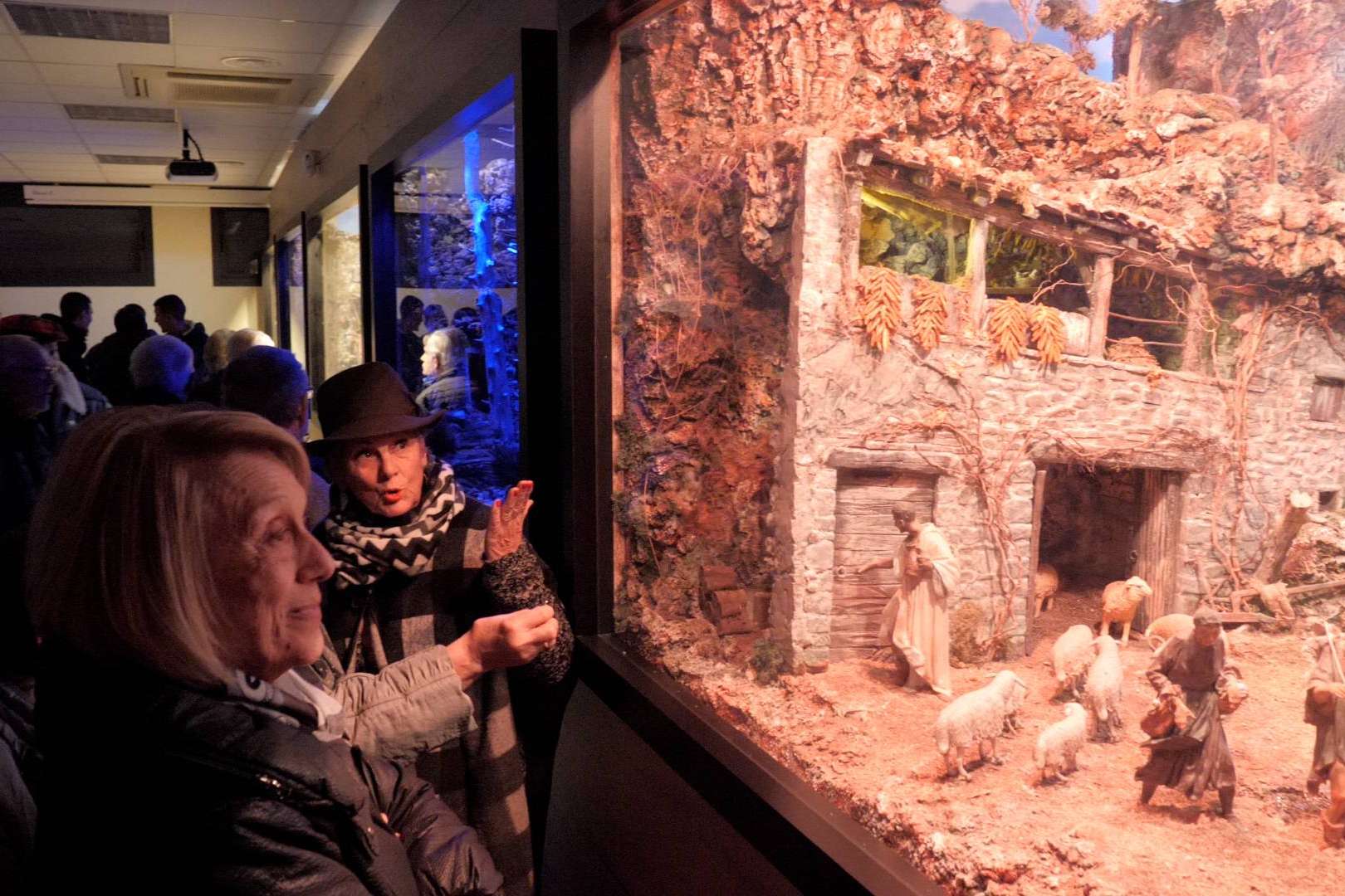 La gran acogida de la inauguración Benissanet Nadal 2022 de Ramón Colomer