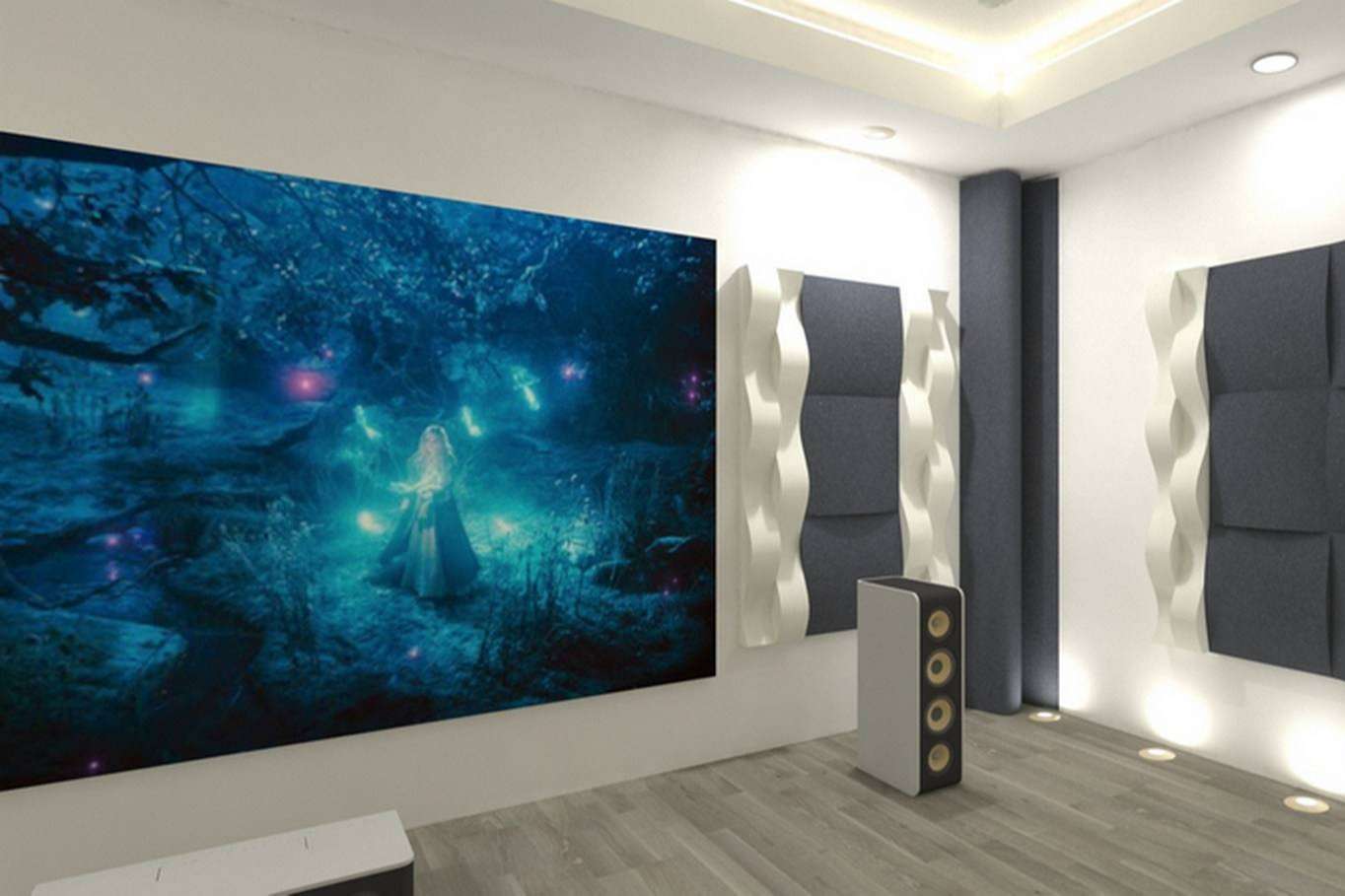 Disfrutar de un cine en casa con una calidad de sonido increíble gracias a Acústica Decorativa