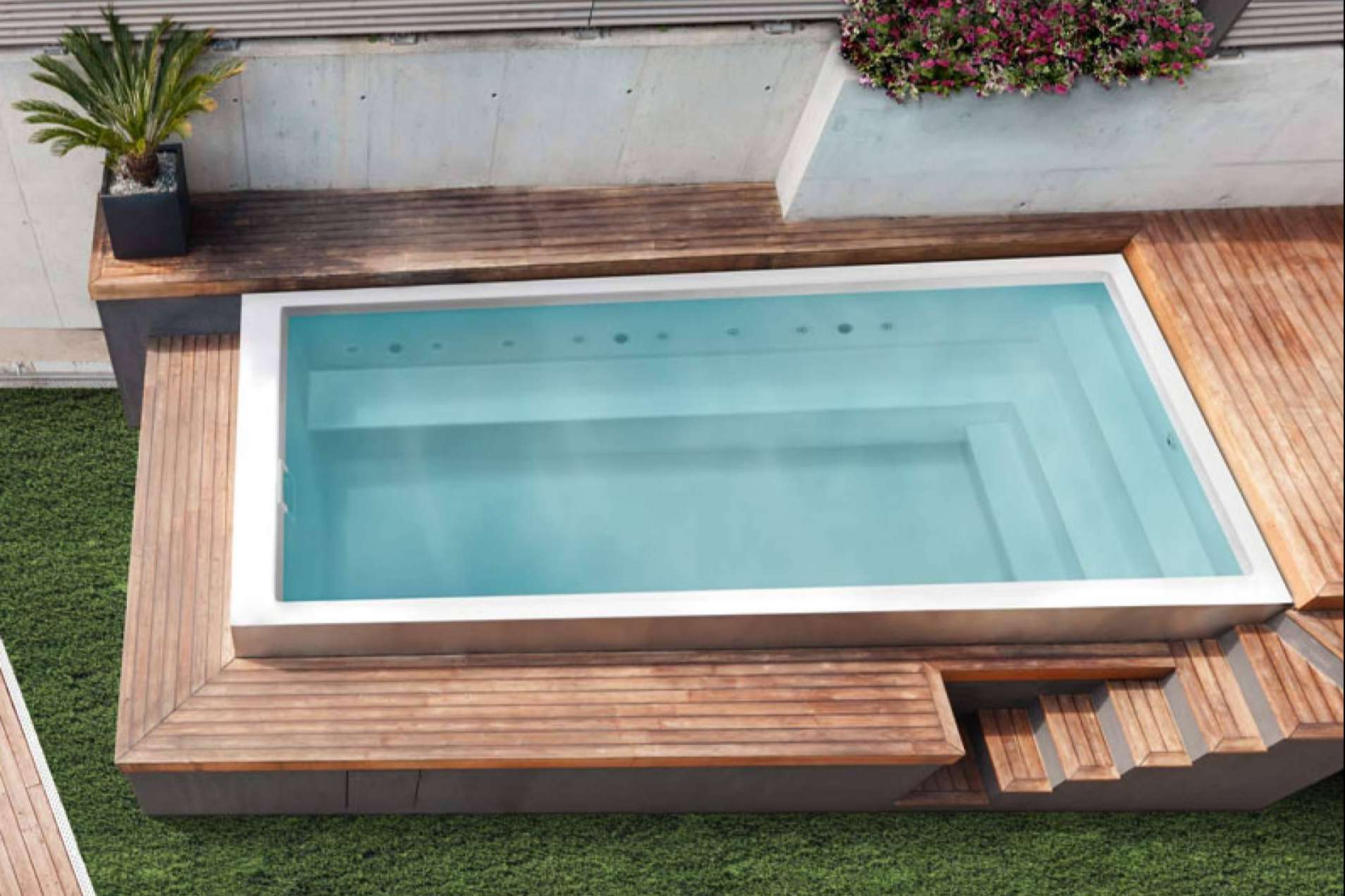 Hidromasajes Eca y las alternativas de mini piscinas a medida