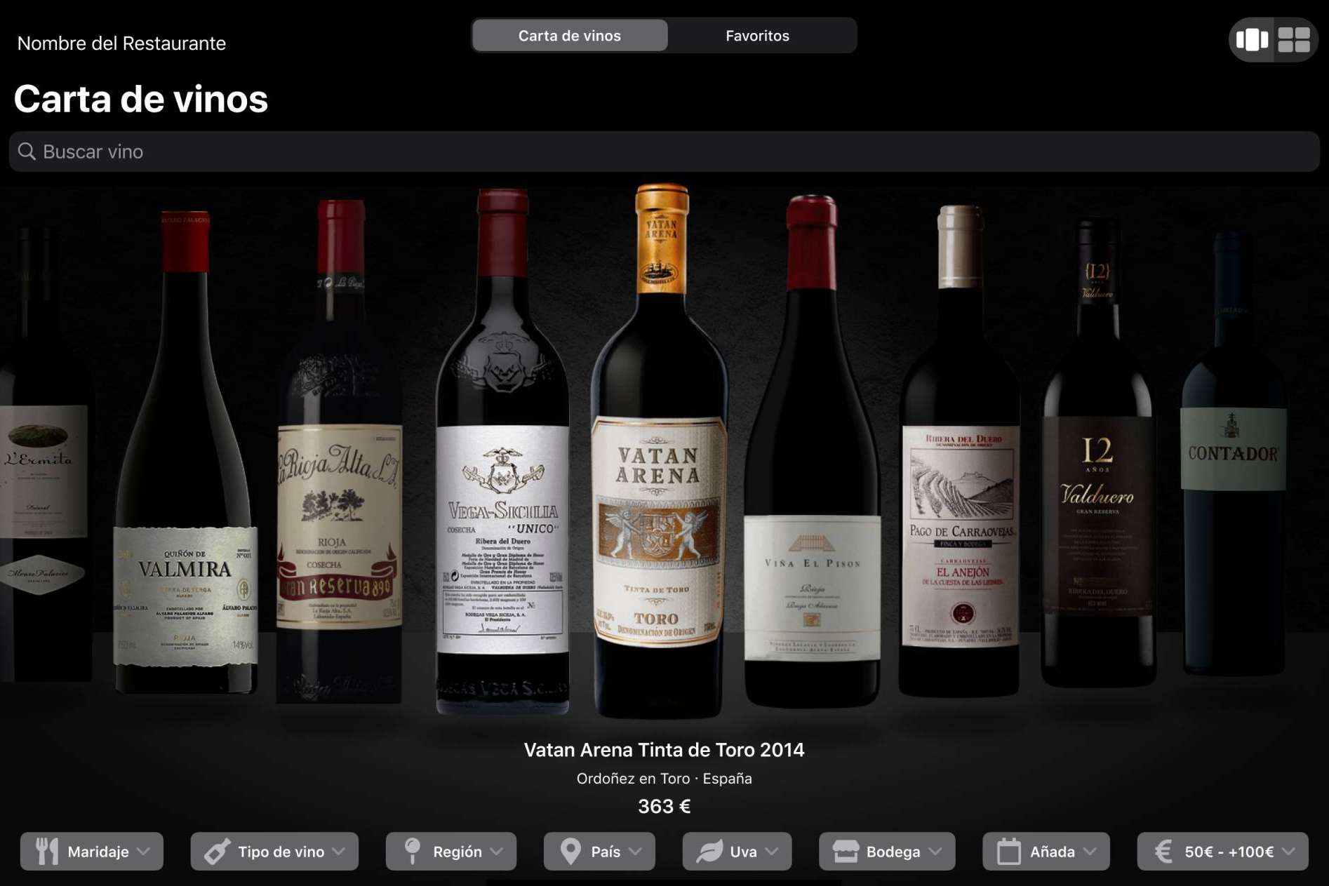 Winerim, los beneficios de tener una carta de vinos digital