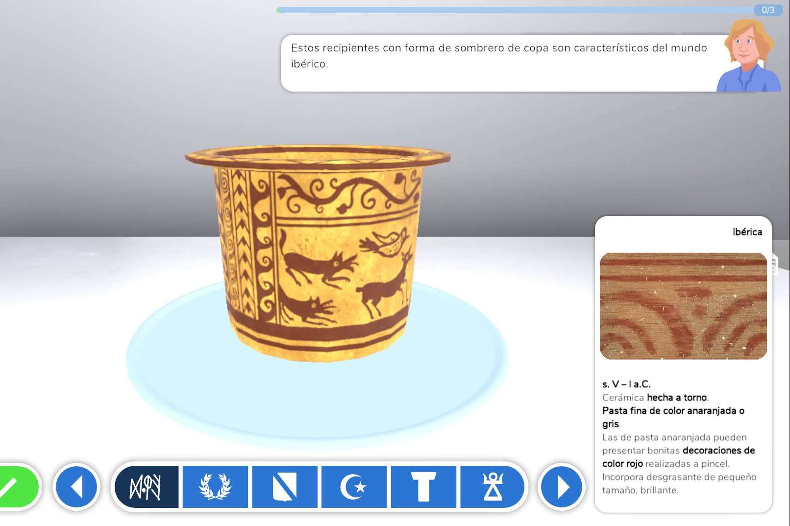 Aprender arqueología e historia de forma divertida es posible con el videojuego Archaeologist