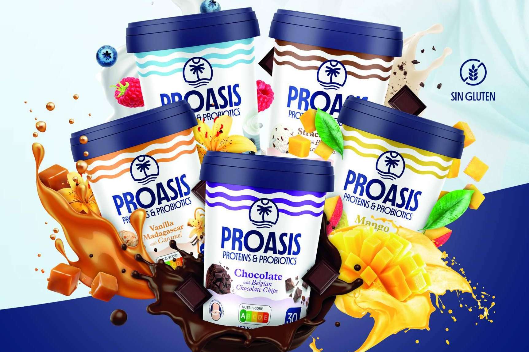 La nueva marca de alimentación funcional, buena para el paladar y buena para la salud, PROASIS